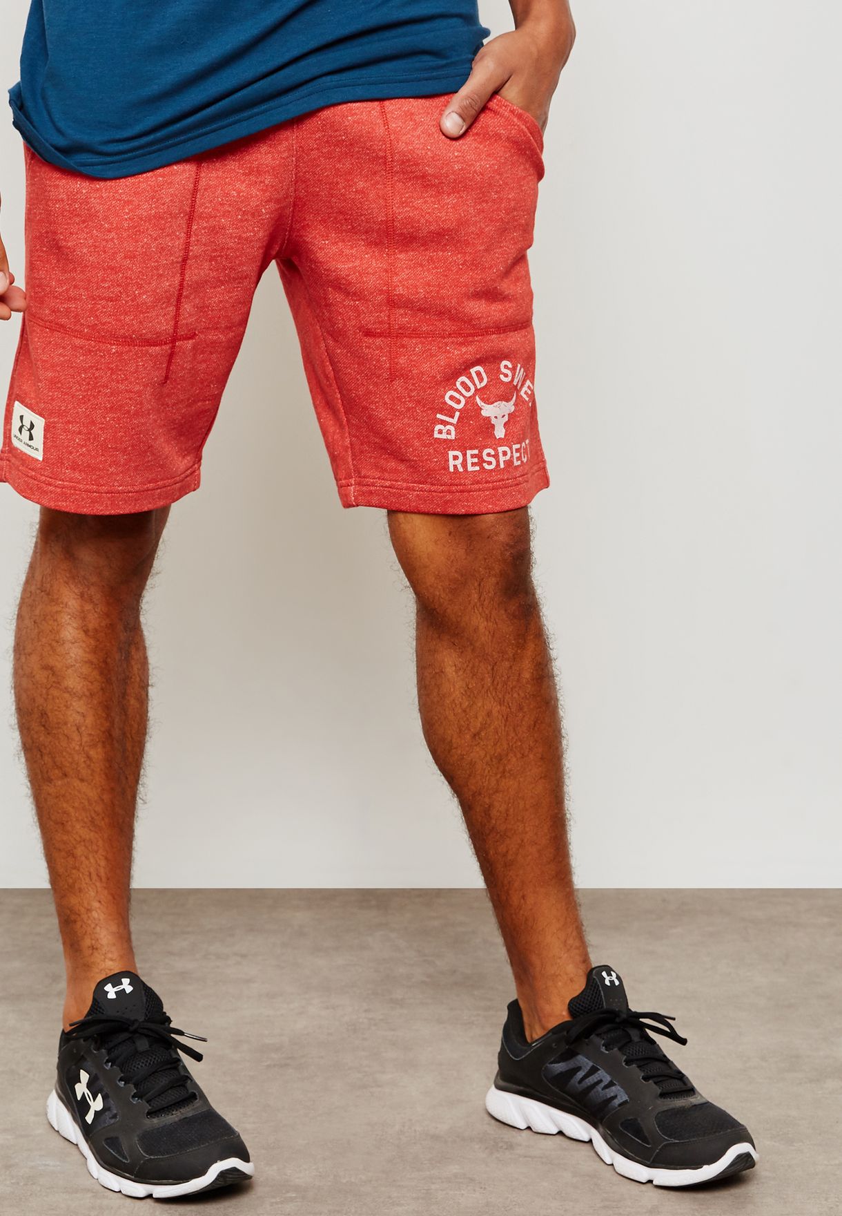 project rock respect shorts