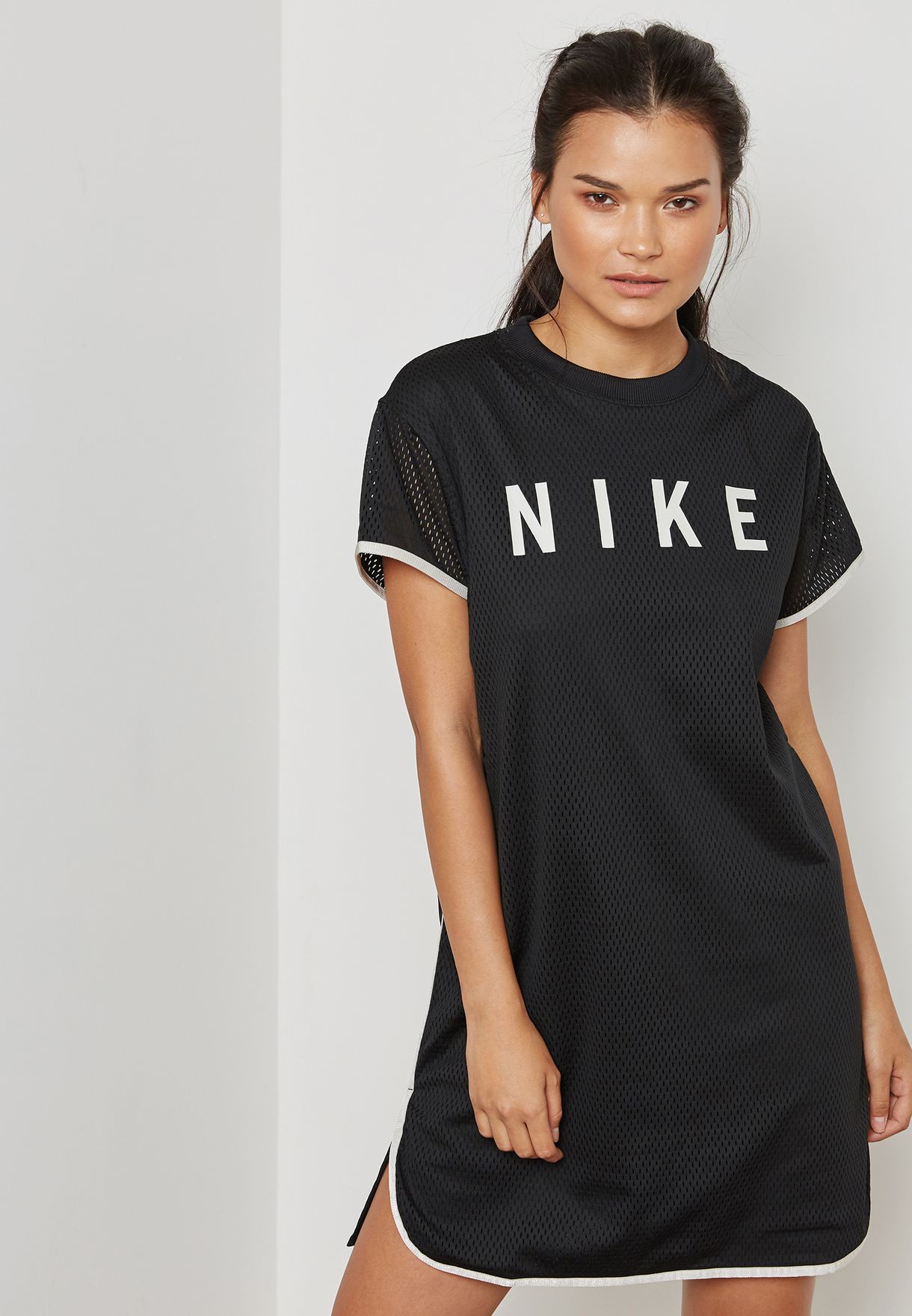 Buy Nike black Mesh Dress for Women in 