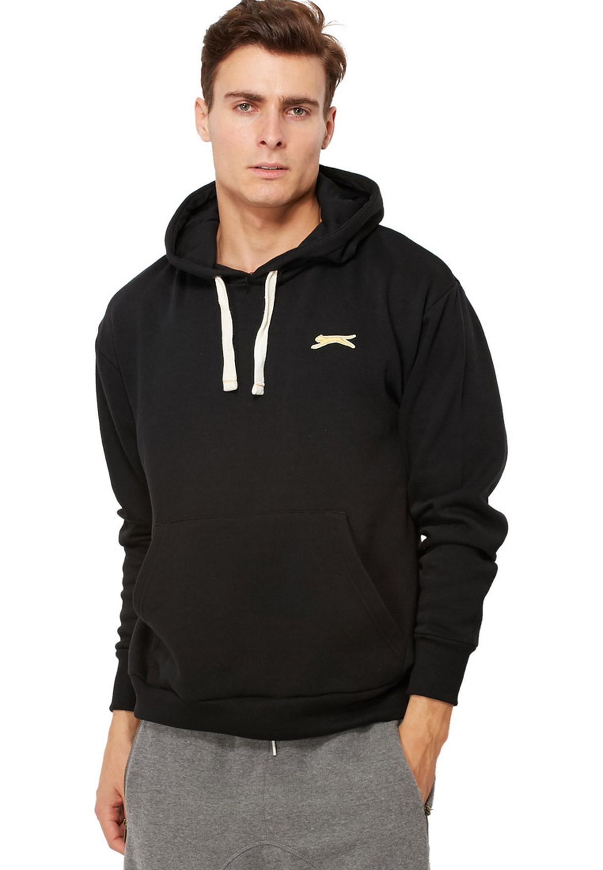 slazenger black hoodie