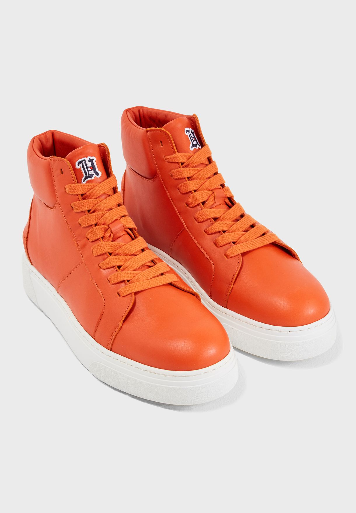 tommy hilfiger orange shoes