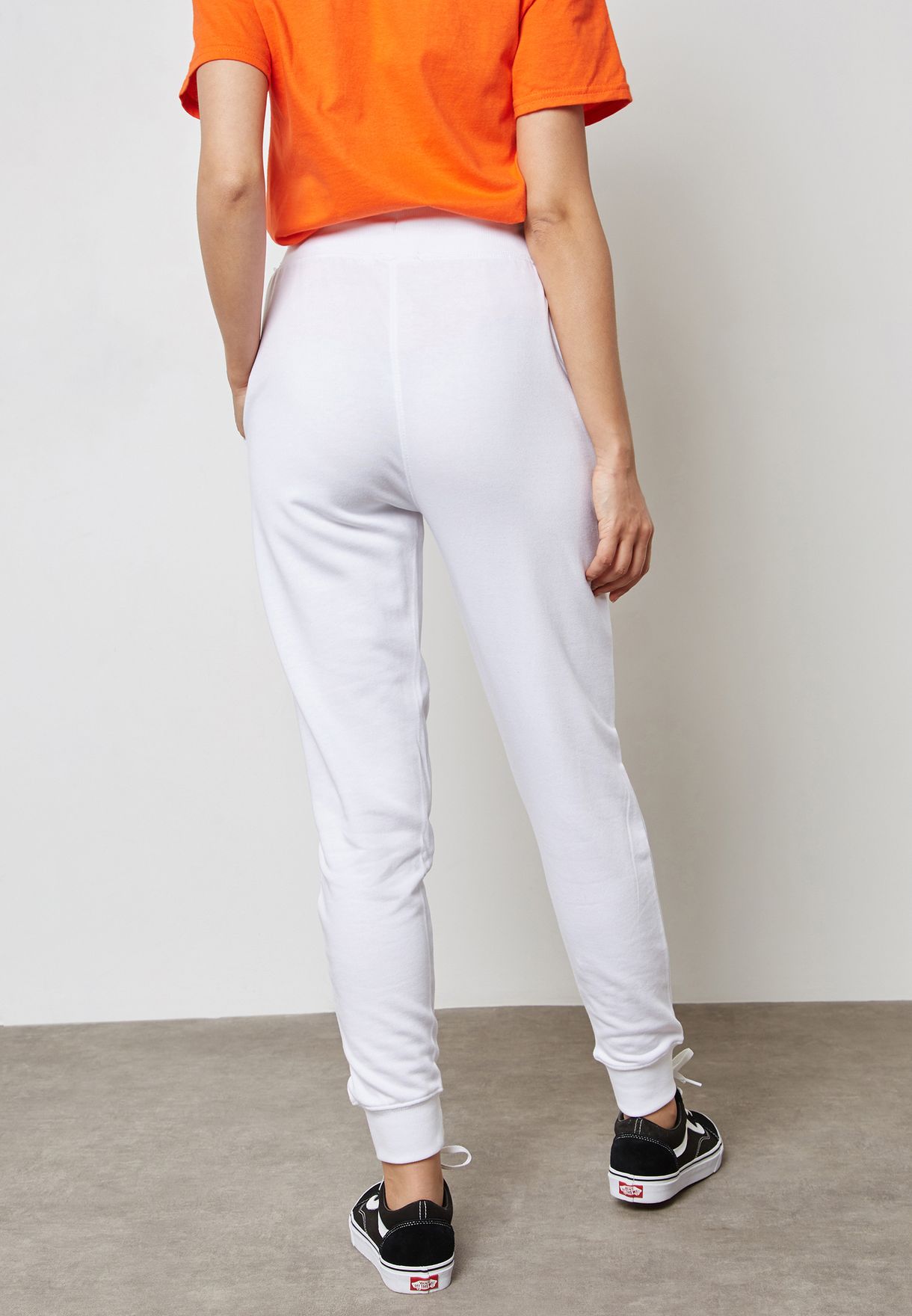 missguided white sweatpants