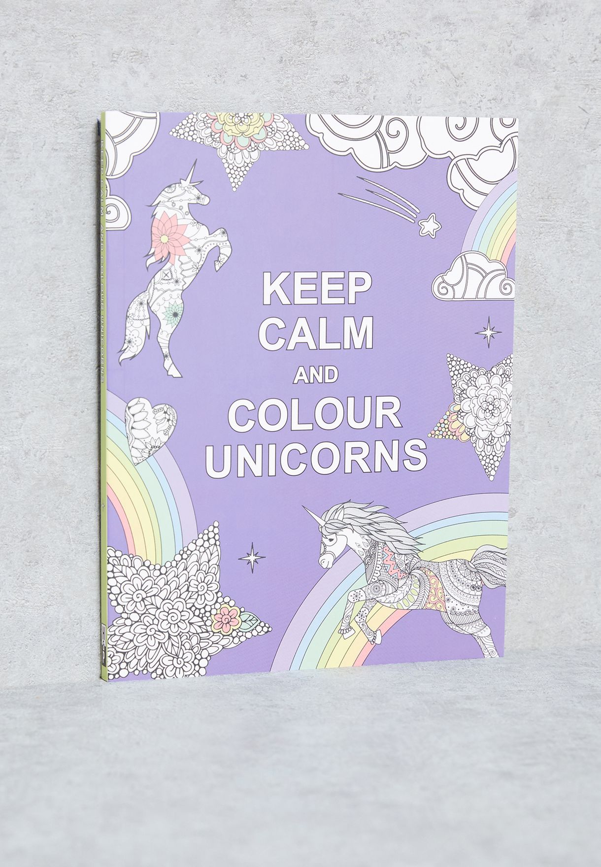 Keep Calm & Colour Unicorns Book