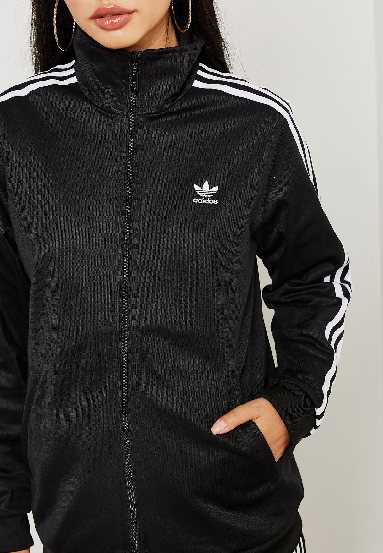 Buy adidas Originals black adicolor Beckenbauer Track Jacket for Women ...