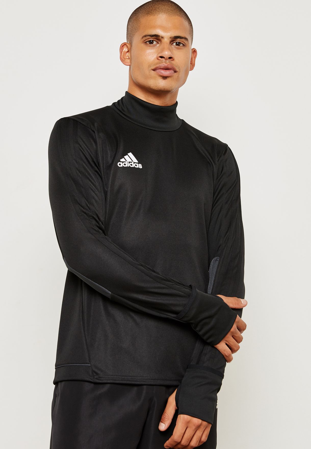 Buy adidas black Tiro 17 Sweatshirt for 