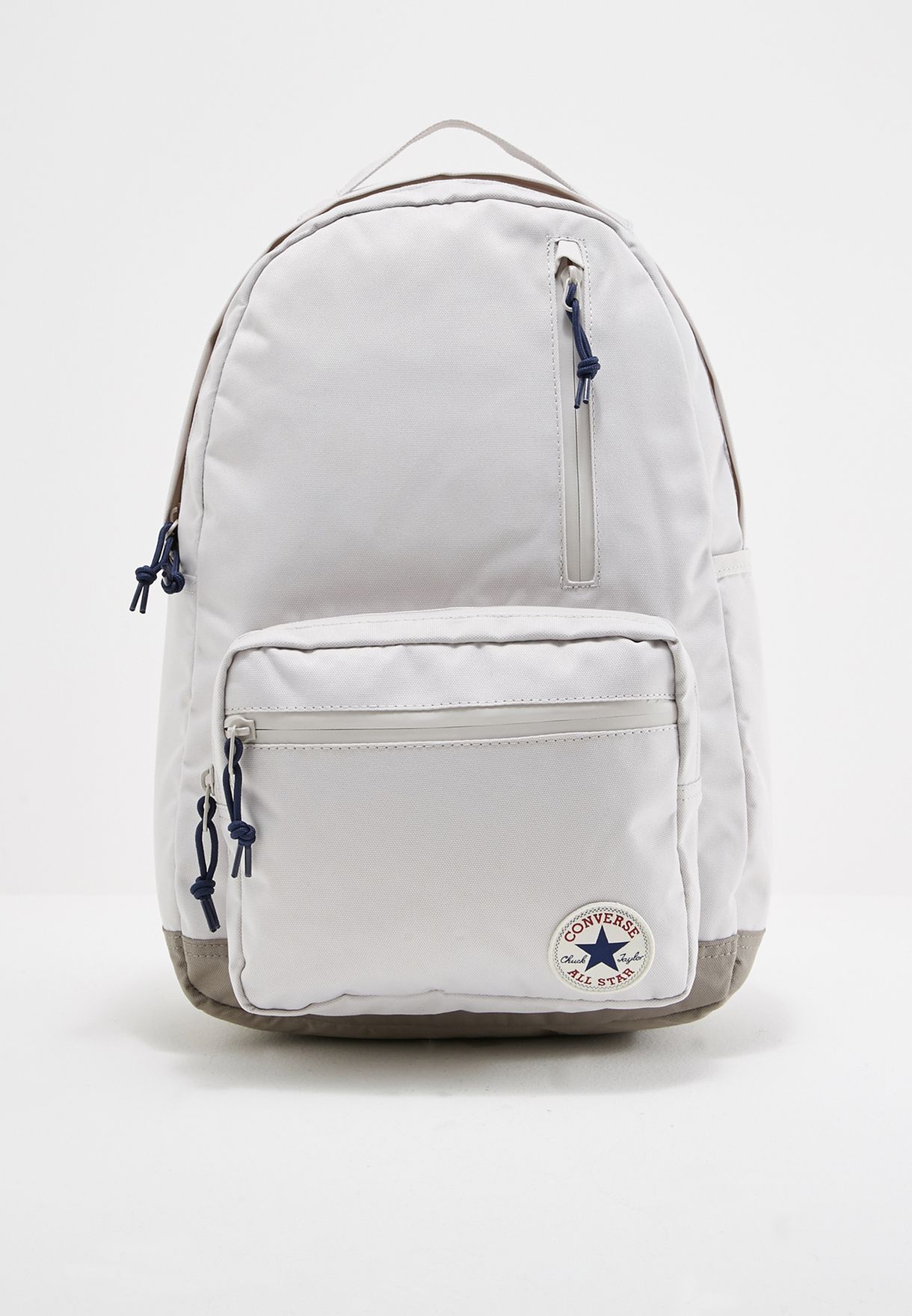 converse go backpack white grey 