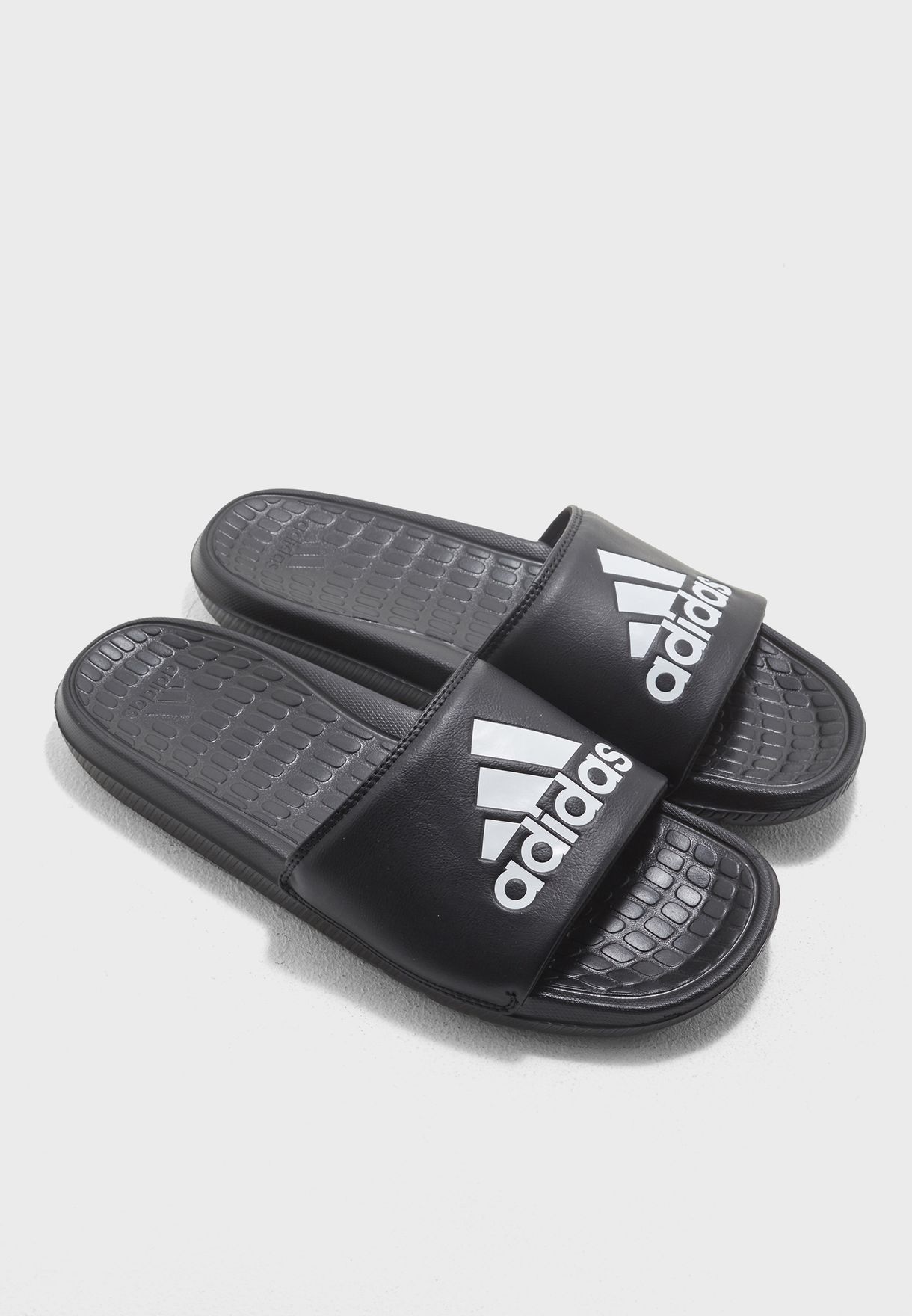 Buy adidas black Voloomix Slides for 