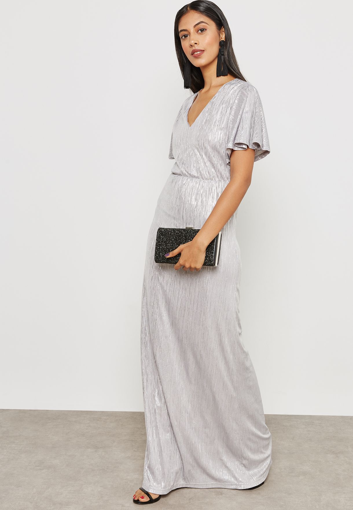 mela wrap dress