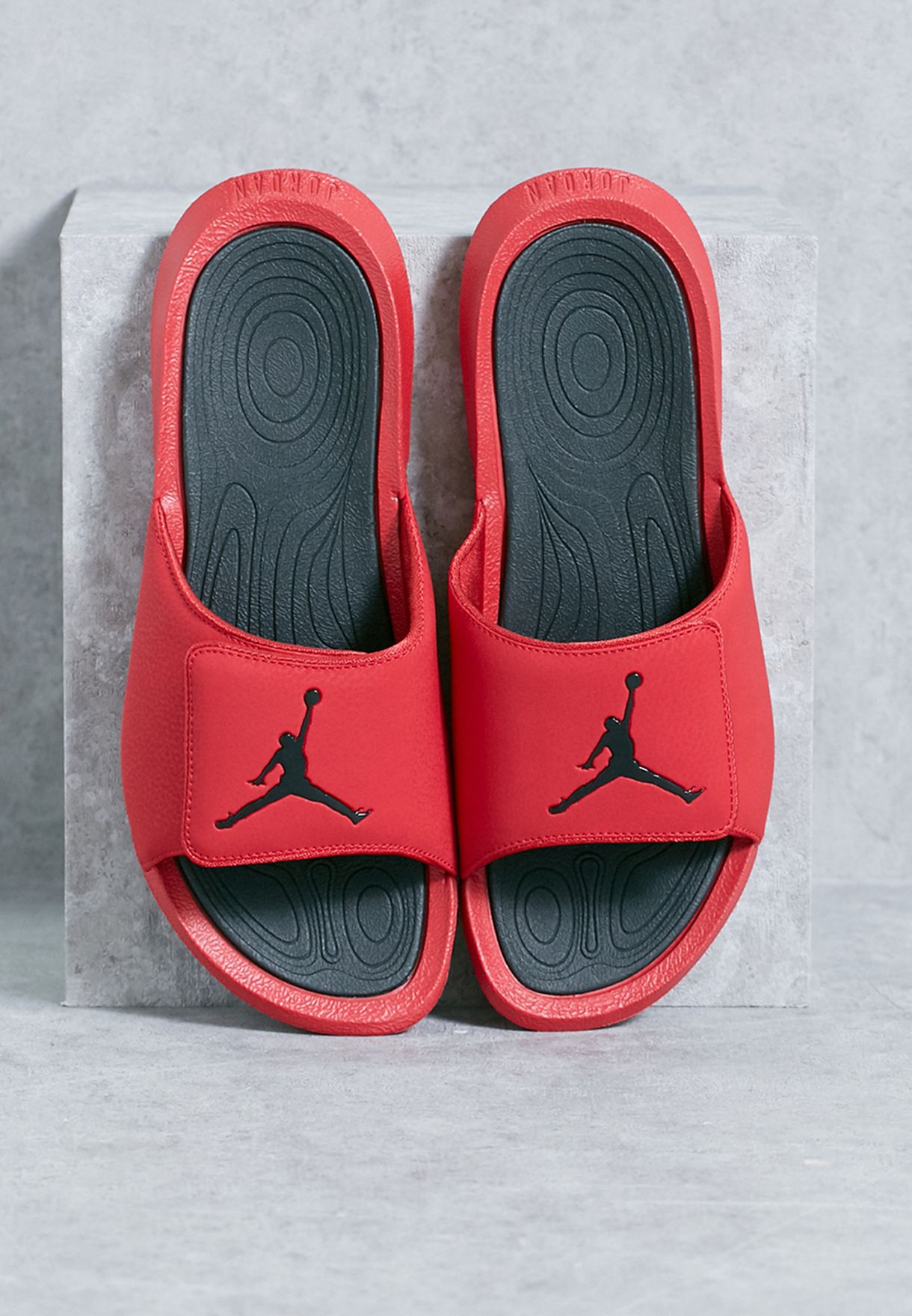 Buy Nike red Jordan Hydro 6 for Men in 