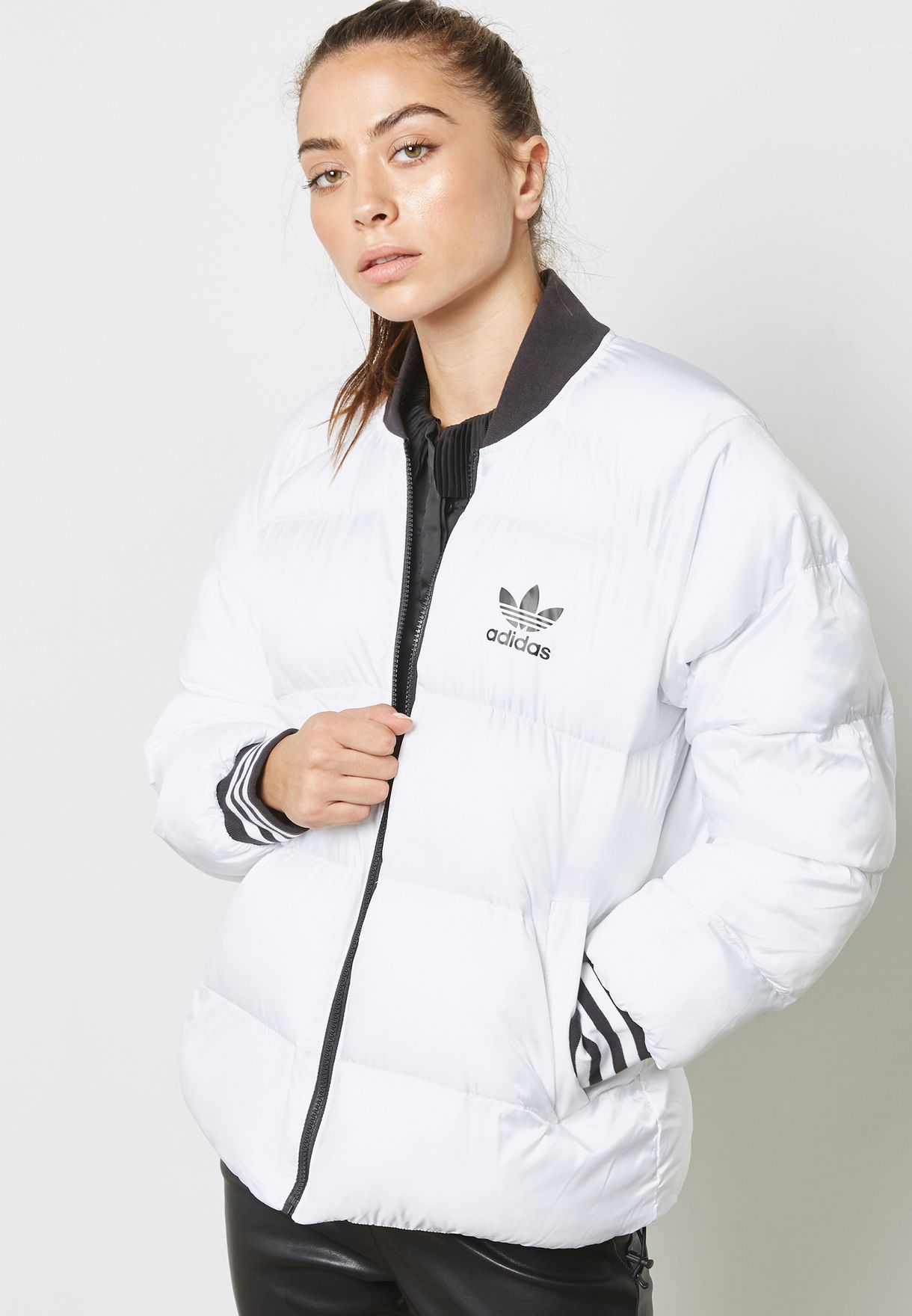 adidas women's reversible jacket