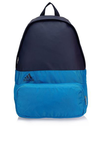 blue adidas man bag