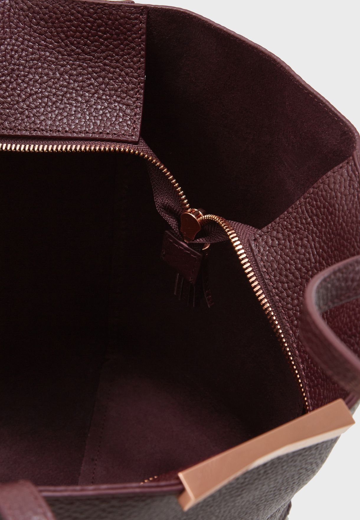 caullie bow detail leather shopper bag