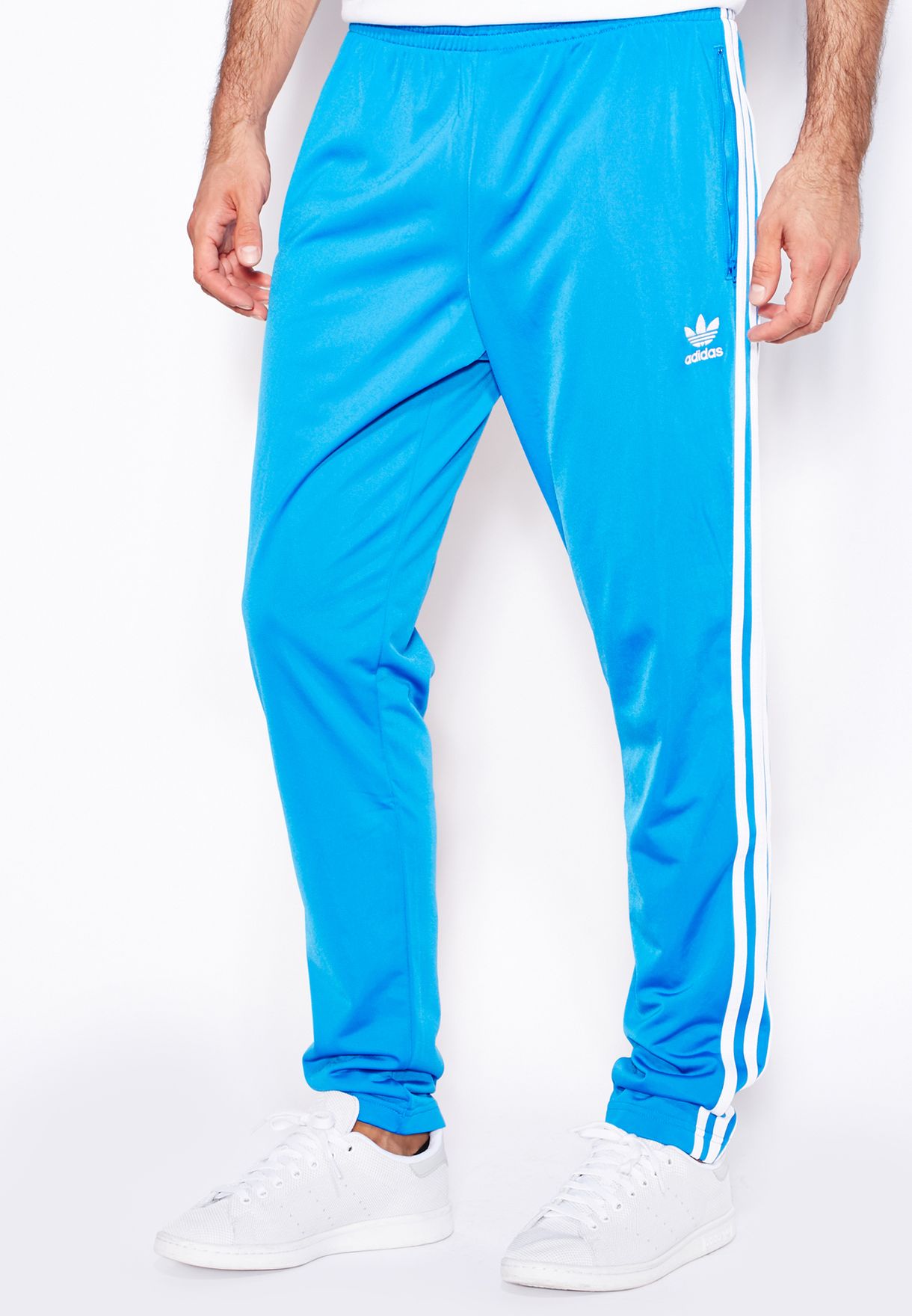 mens adidas open hem joggers