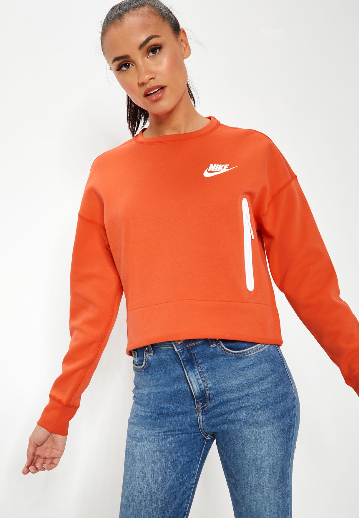 women's nike orange clothing