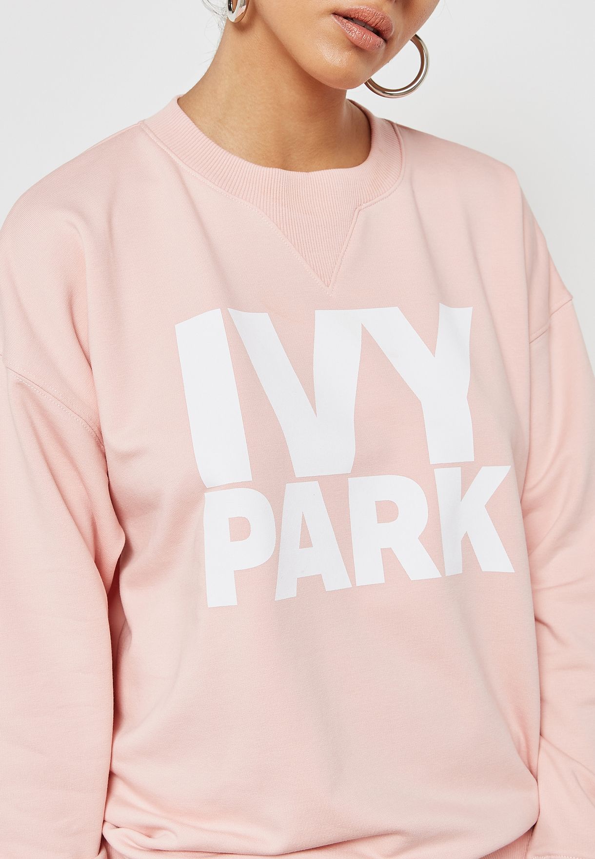 Buy Ivy Park pink Logo Sweatshirt for Women in MENA, Worldwide