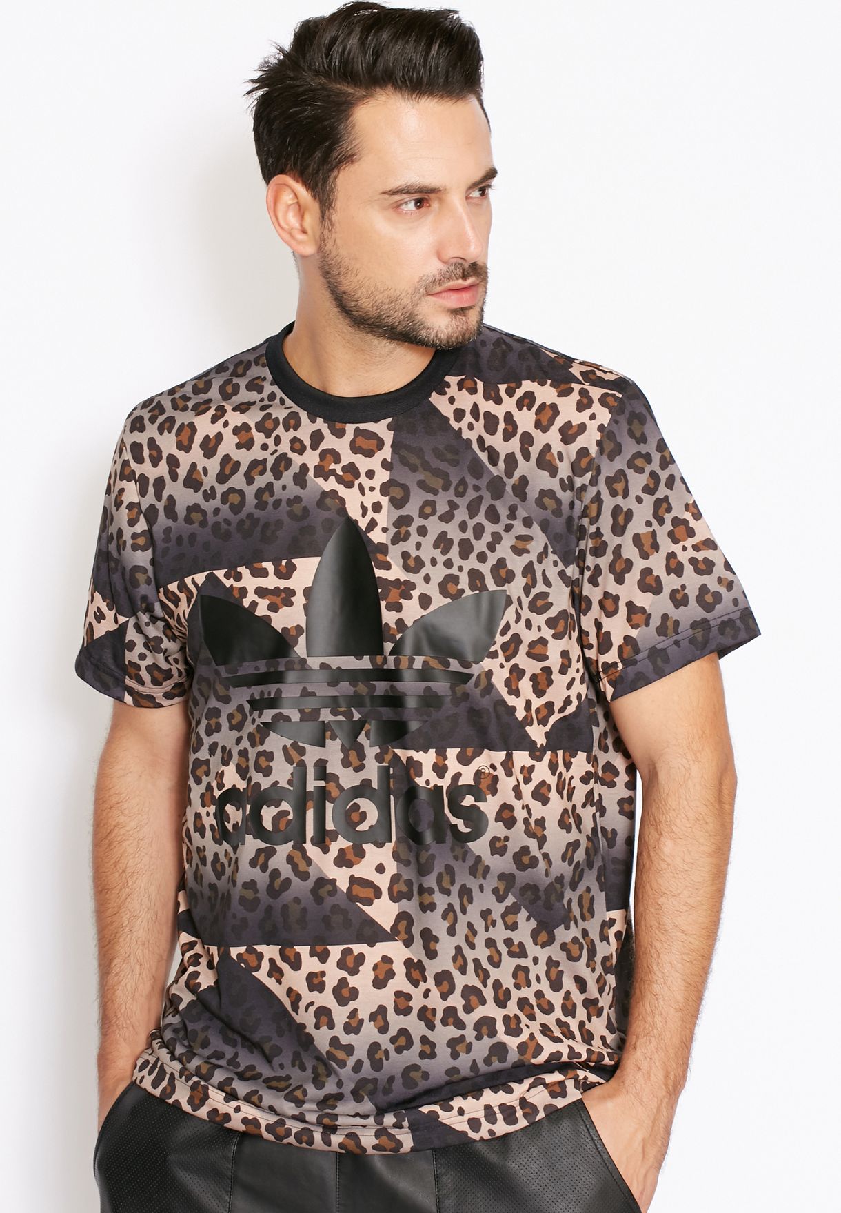 adidas cheetah shirt