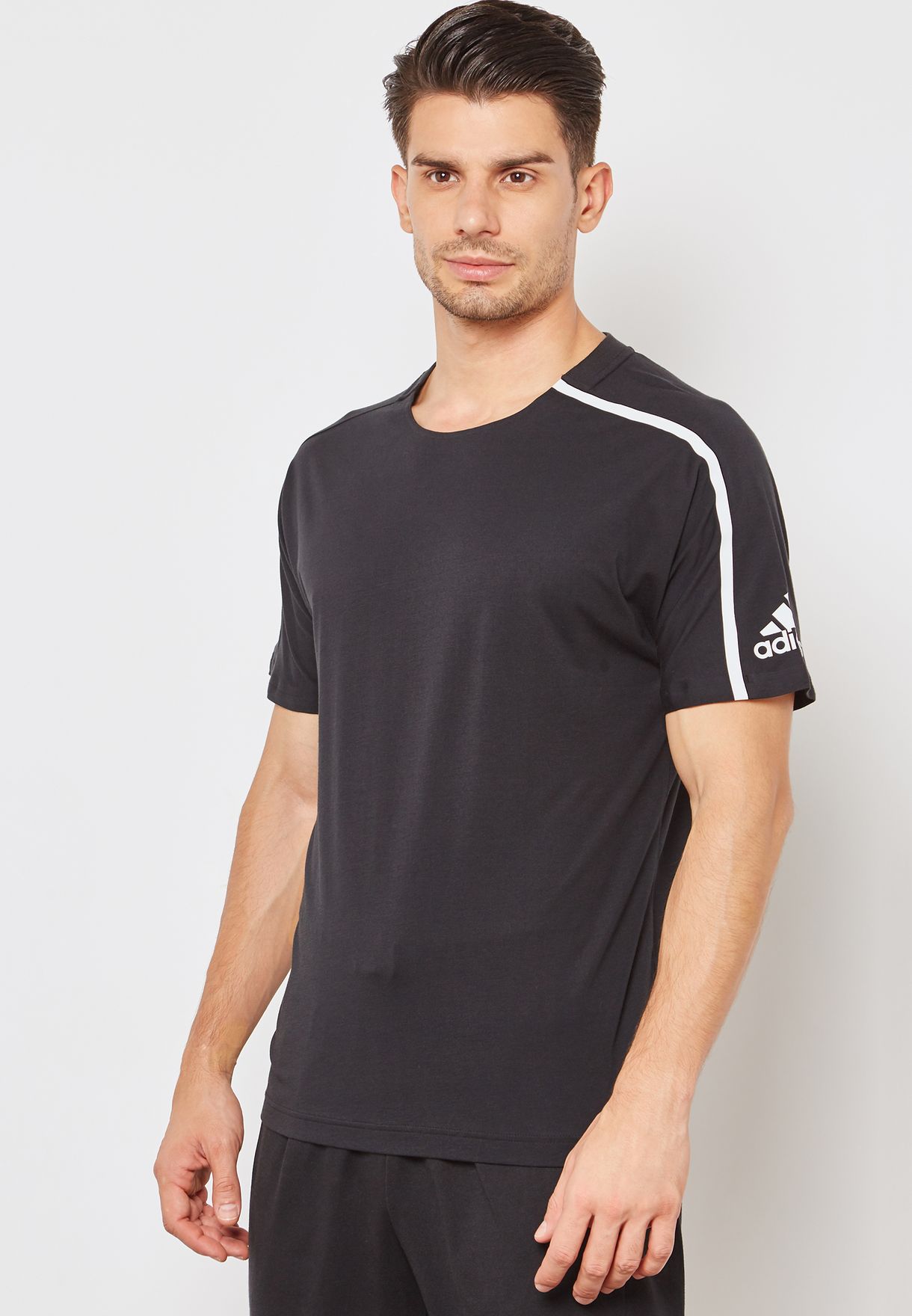 Buy adidas black Z.N.E T-Shirt for Men in MENA, Worldwide | DM7592