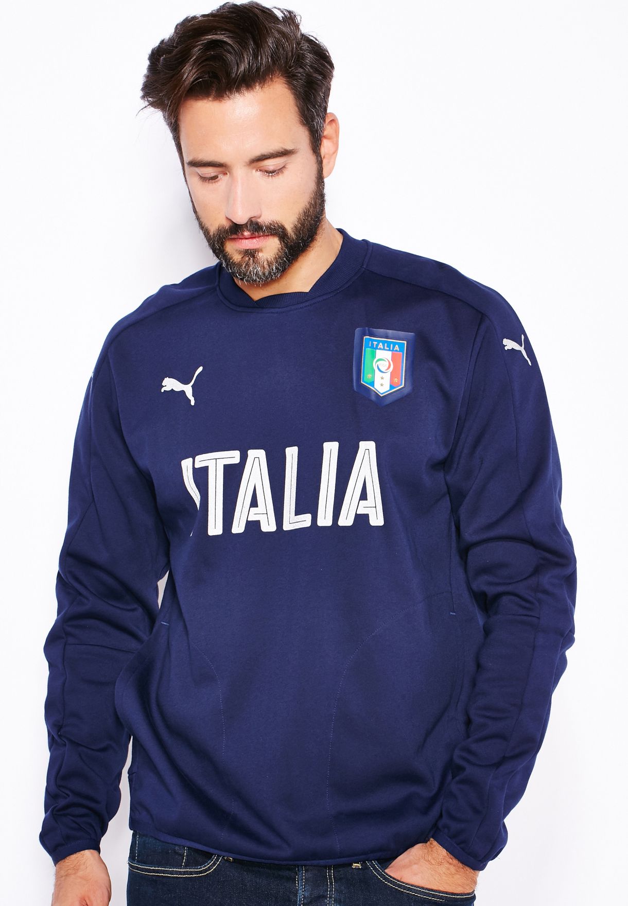 puma italia sweatshirt