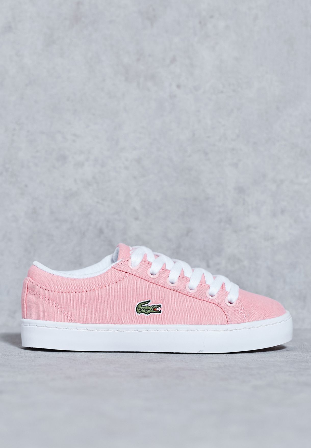 Buy Lacoste pink Straightset Lace 117 3 for Kids in Doha, other cities