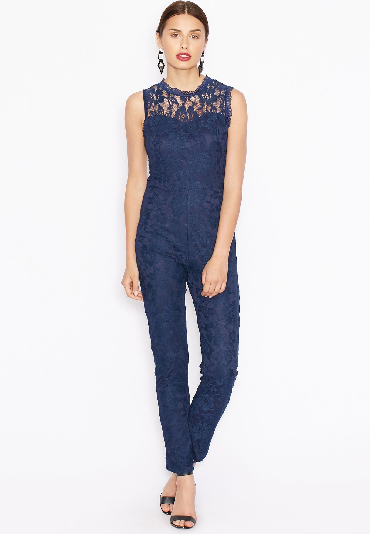 mela navy jumpsuit