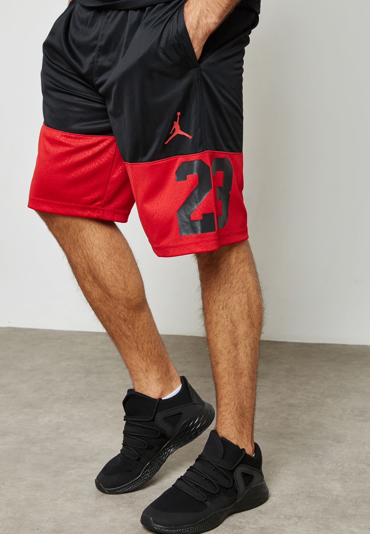 Buy Nike black Jordan Shorts for Men in 