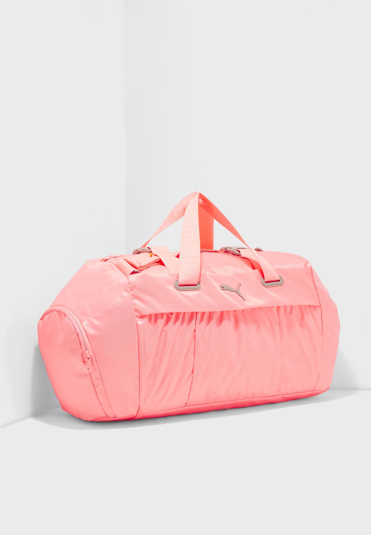 puma pink duffle bag