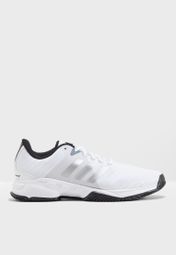 Buy adidas white Barricade Court 3 for 