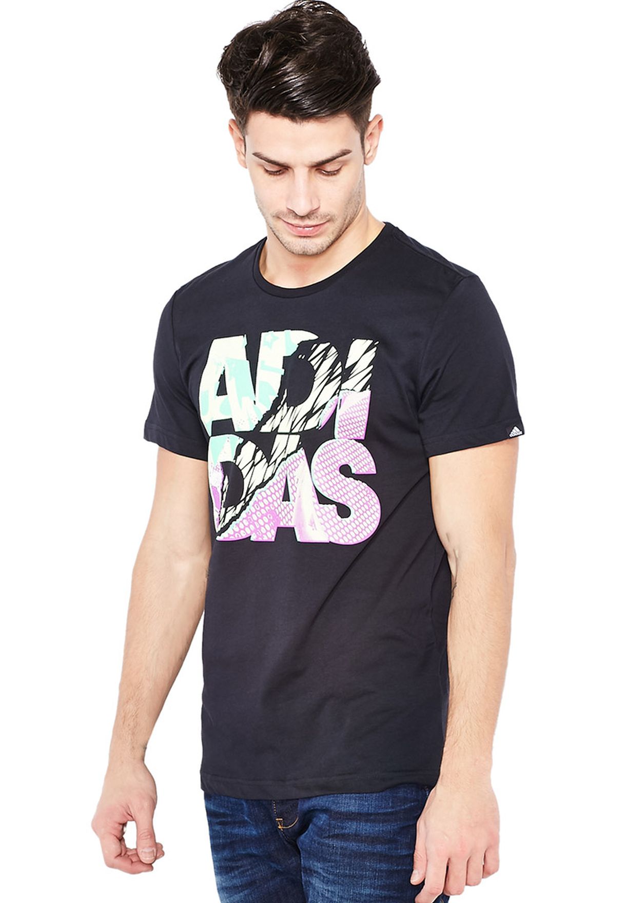 Buy adidas black 90S Lineage T-Shirt for Men in MENA, Worldwide | S16628