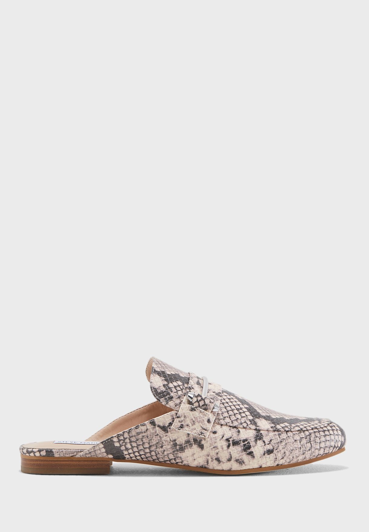 steve madden animal print slip ons