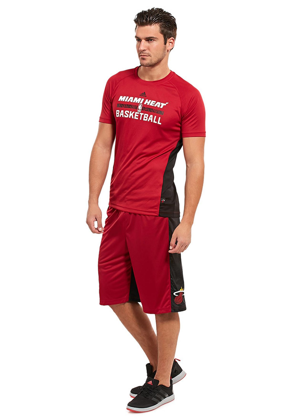 Buy adidas red BasketBall Shorts for 