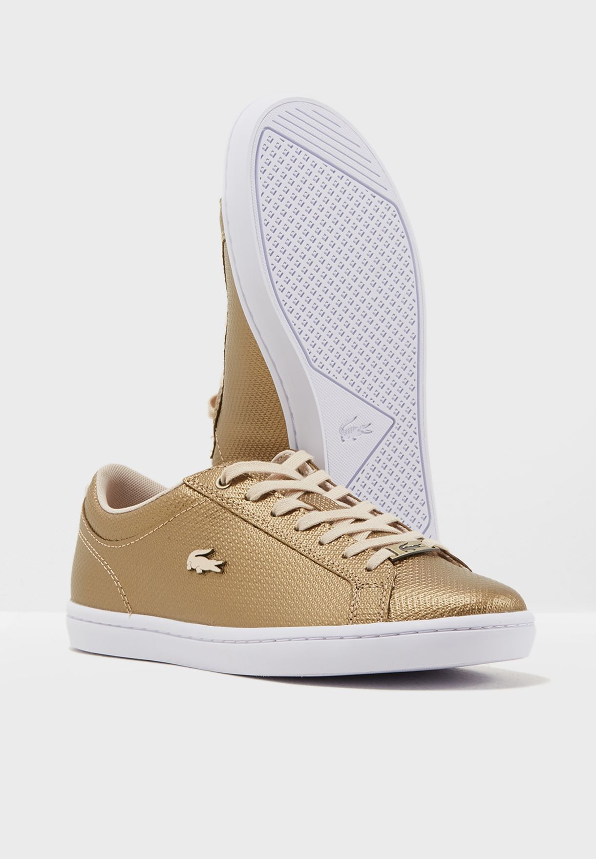 lacoste straightset gold