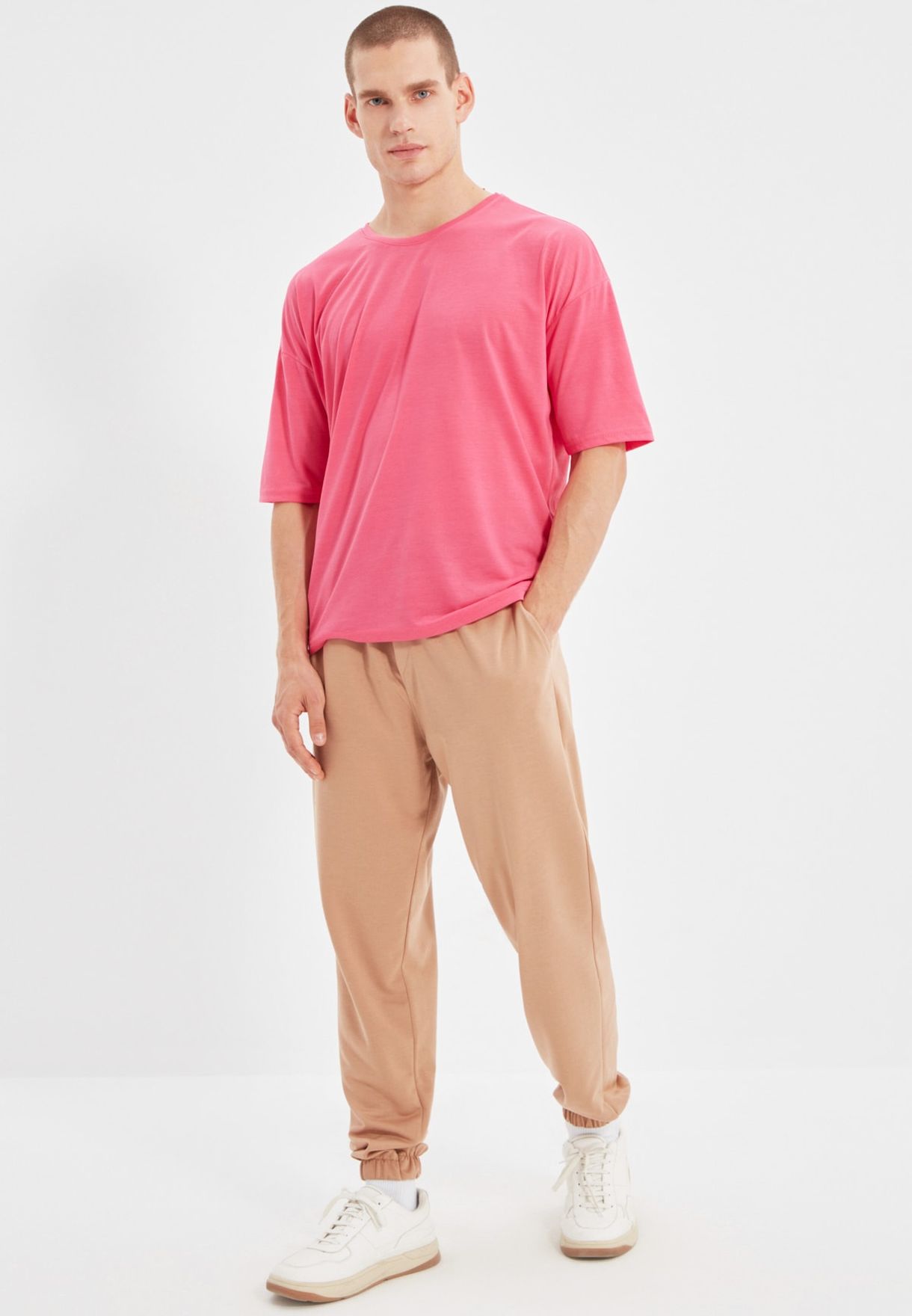 Relaxed Cuffed Sweatpants