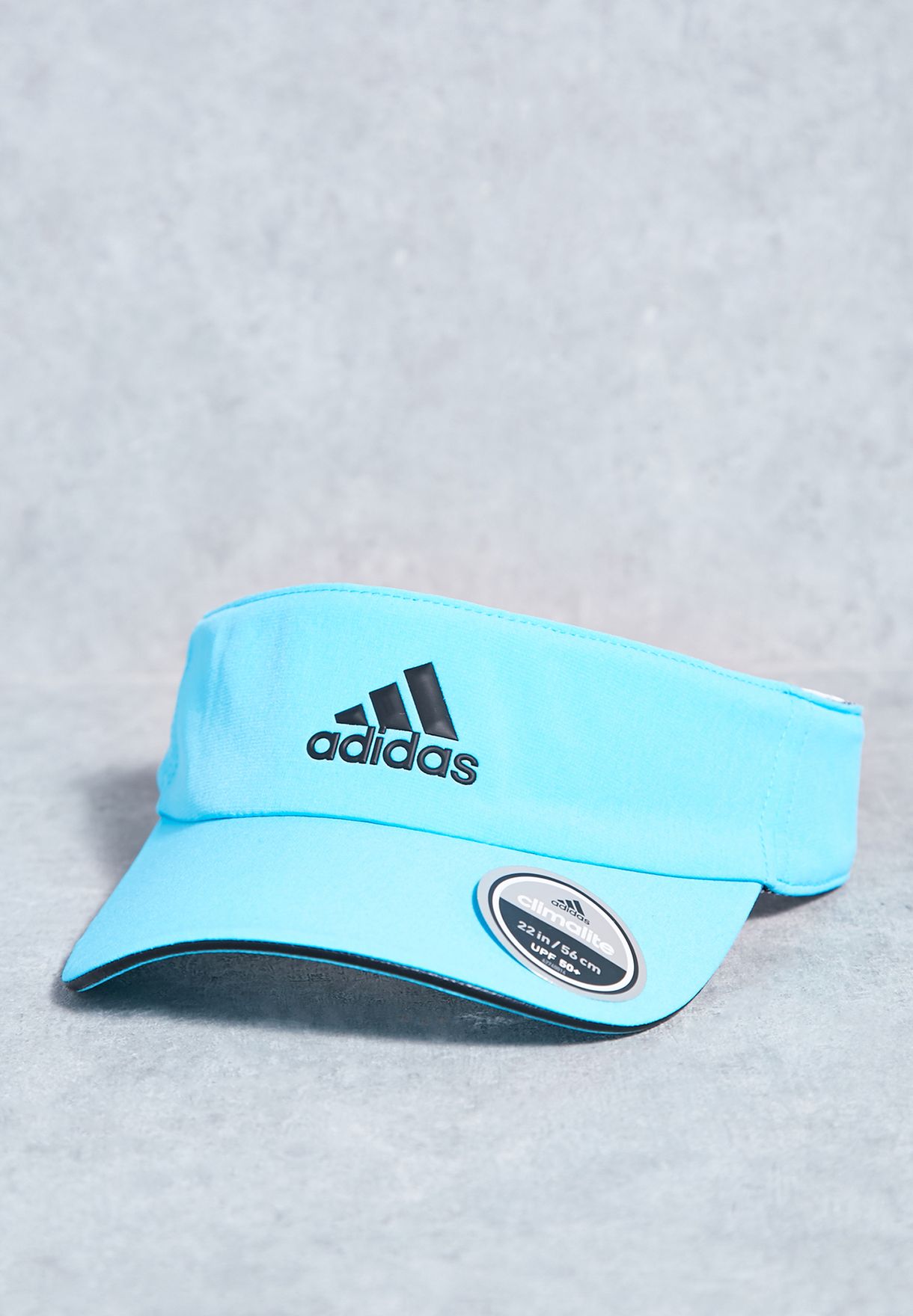 blue adidas visor