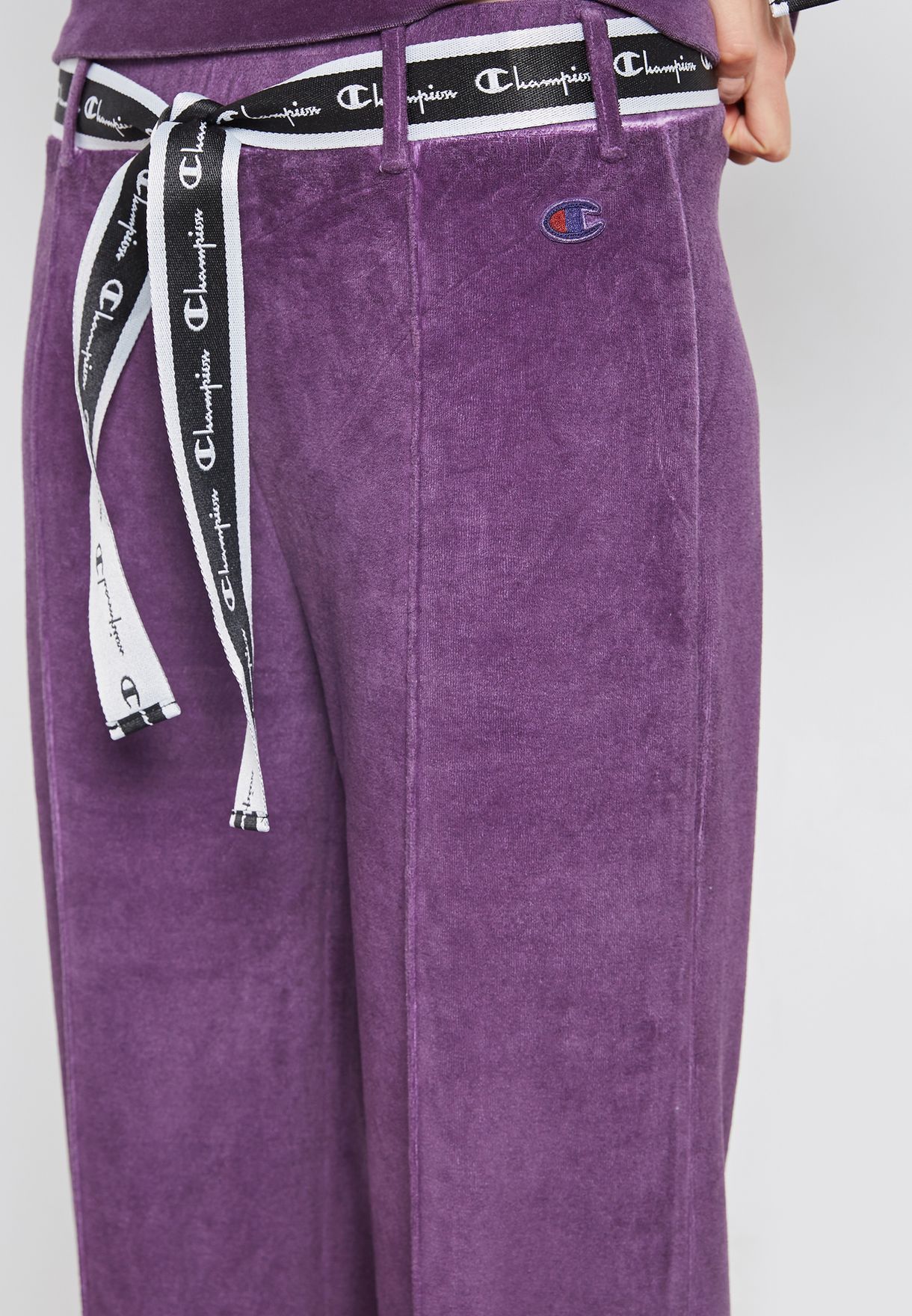 champion purple sweatpants