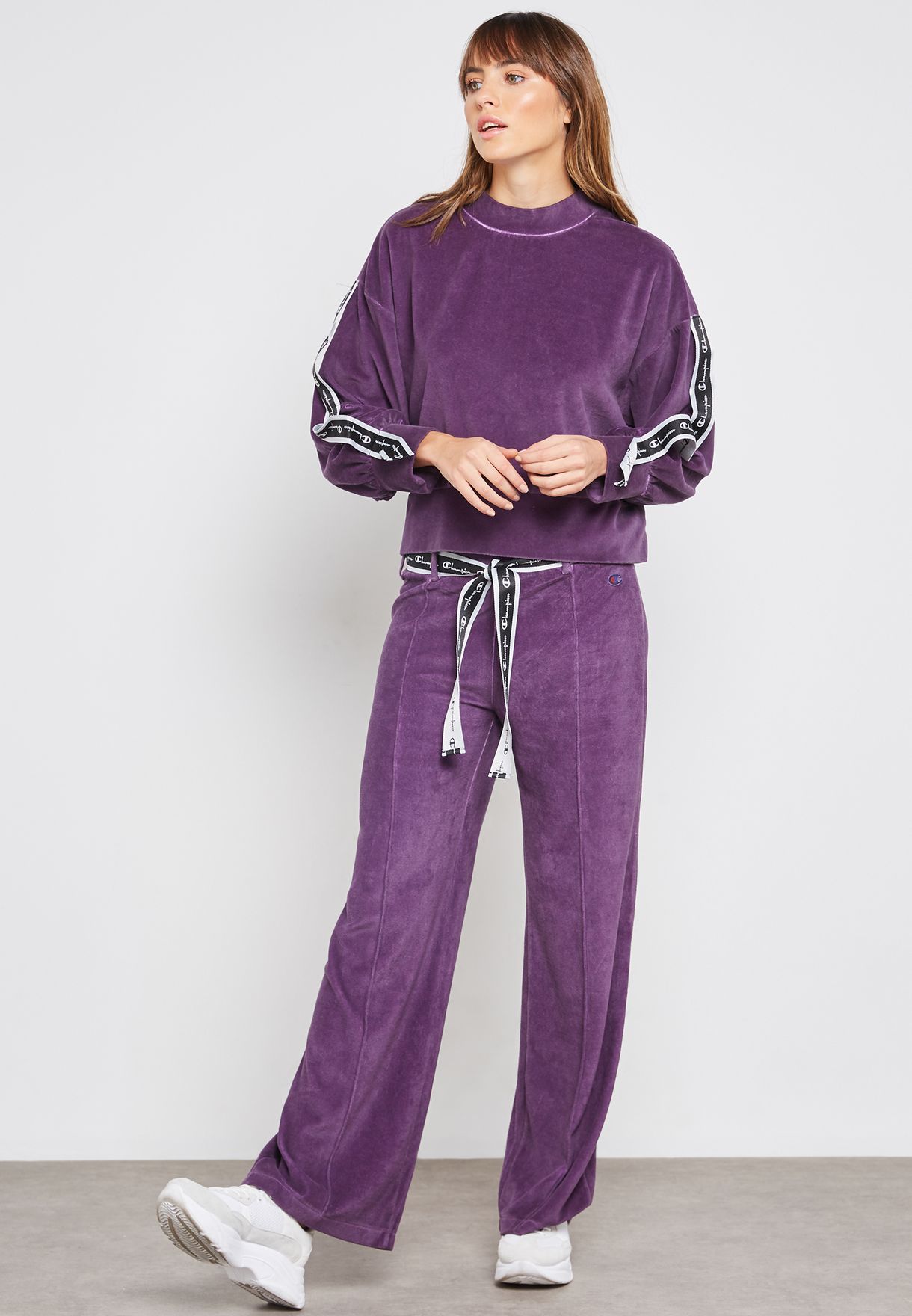 champion velour sweatpants