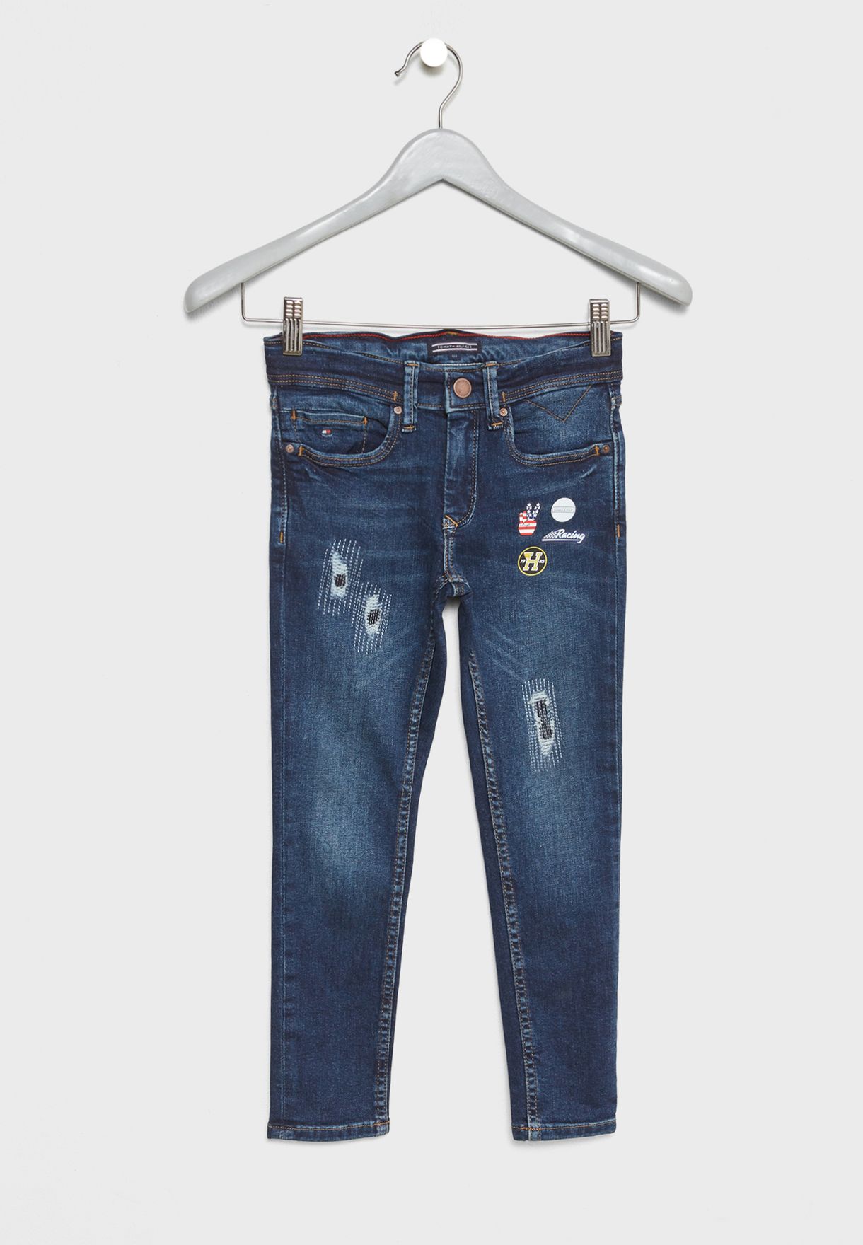 tommy hilfiger ripped jeans womens