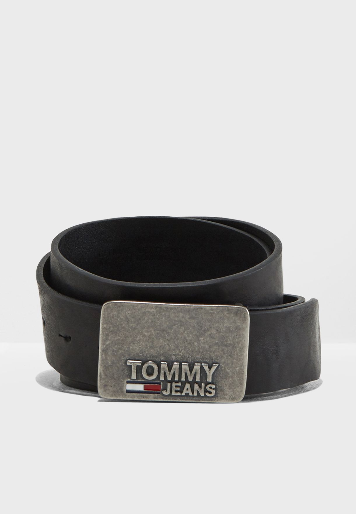 tommy hilfiger plaque belt