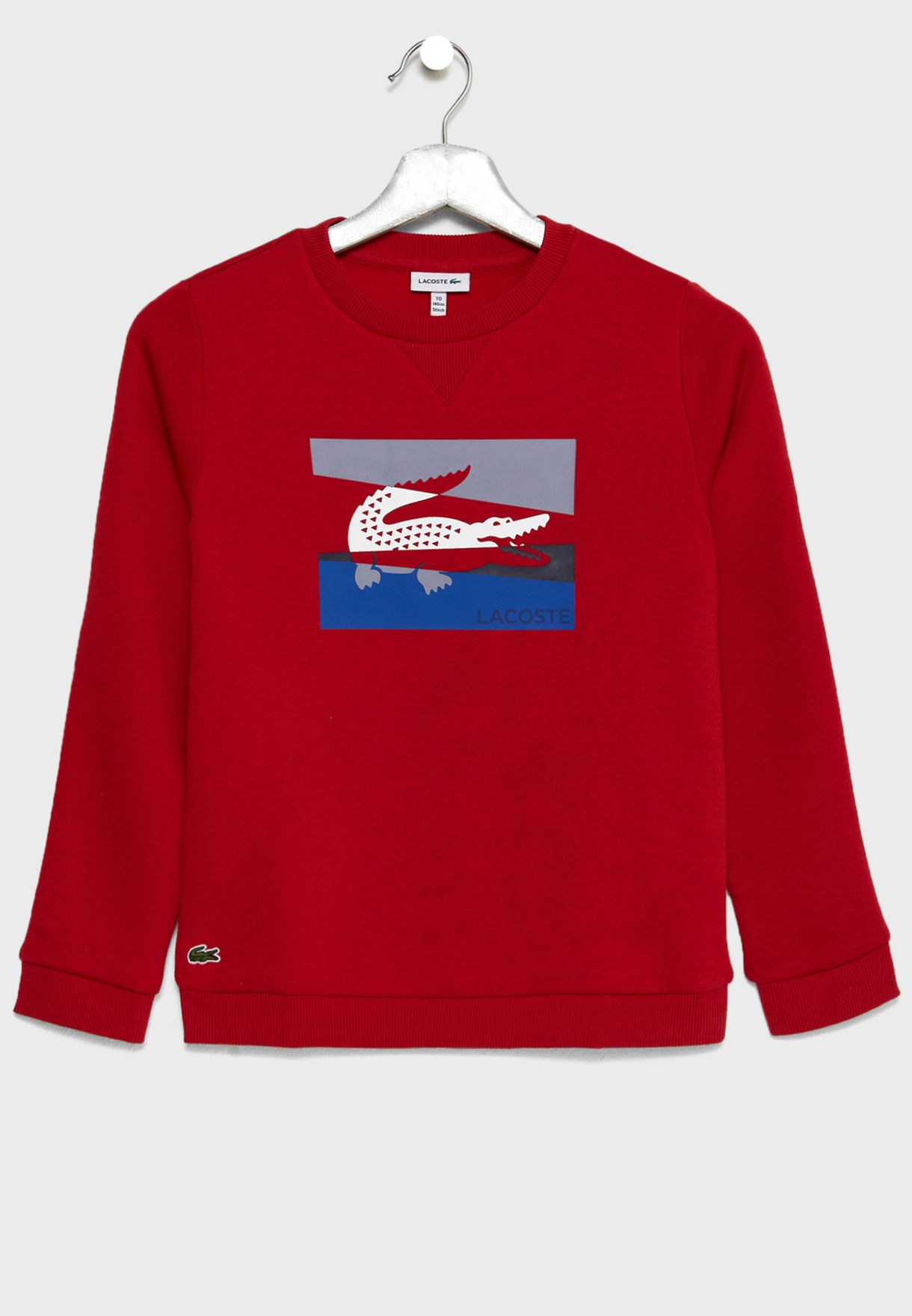 lacoste kids sweatshirt