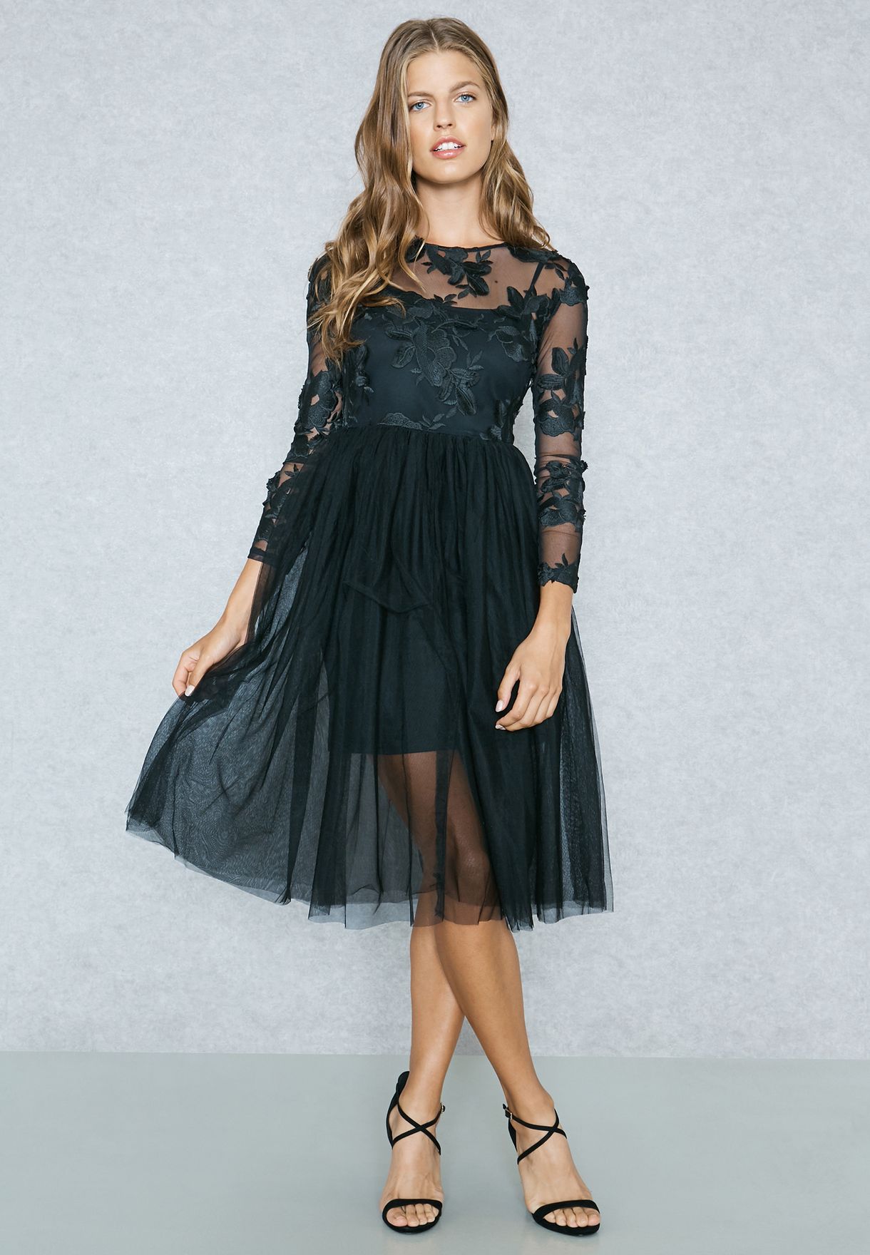 new look tulle dress