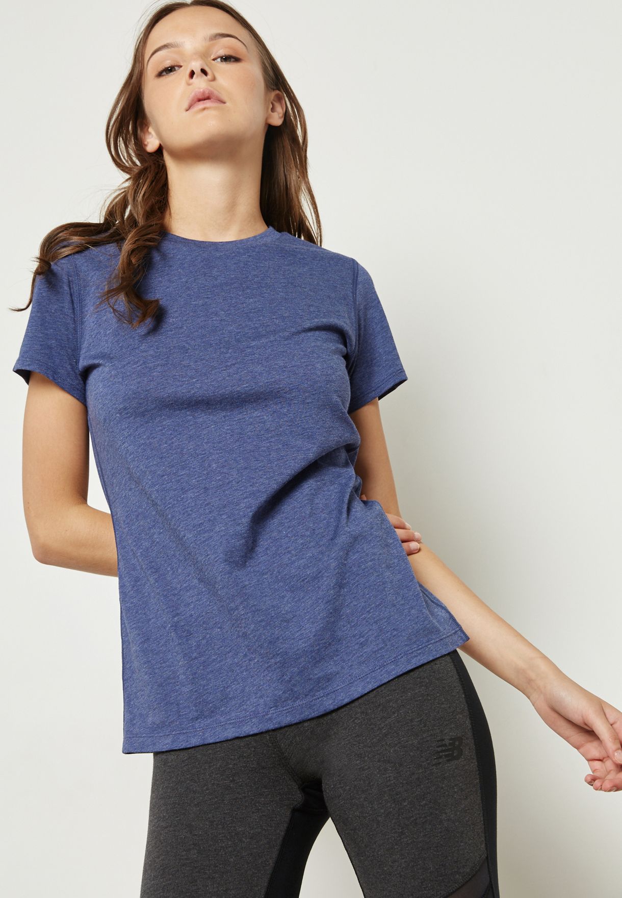 new balance t shirt womens Blue