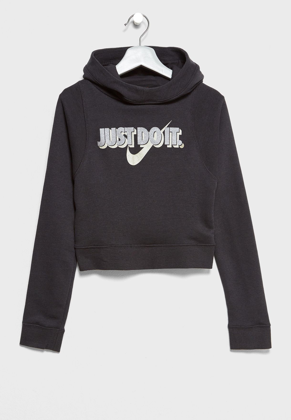 youth crop hoodie