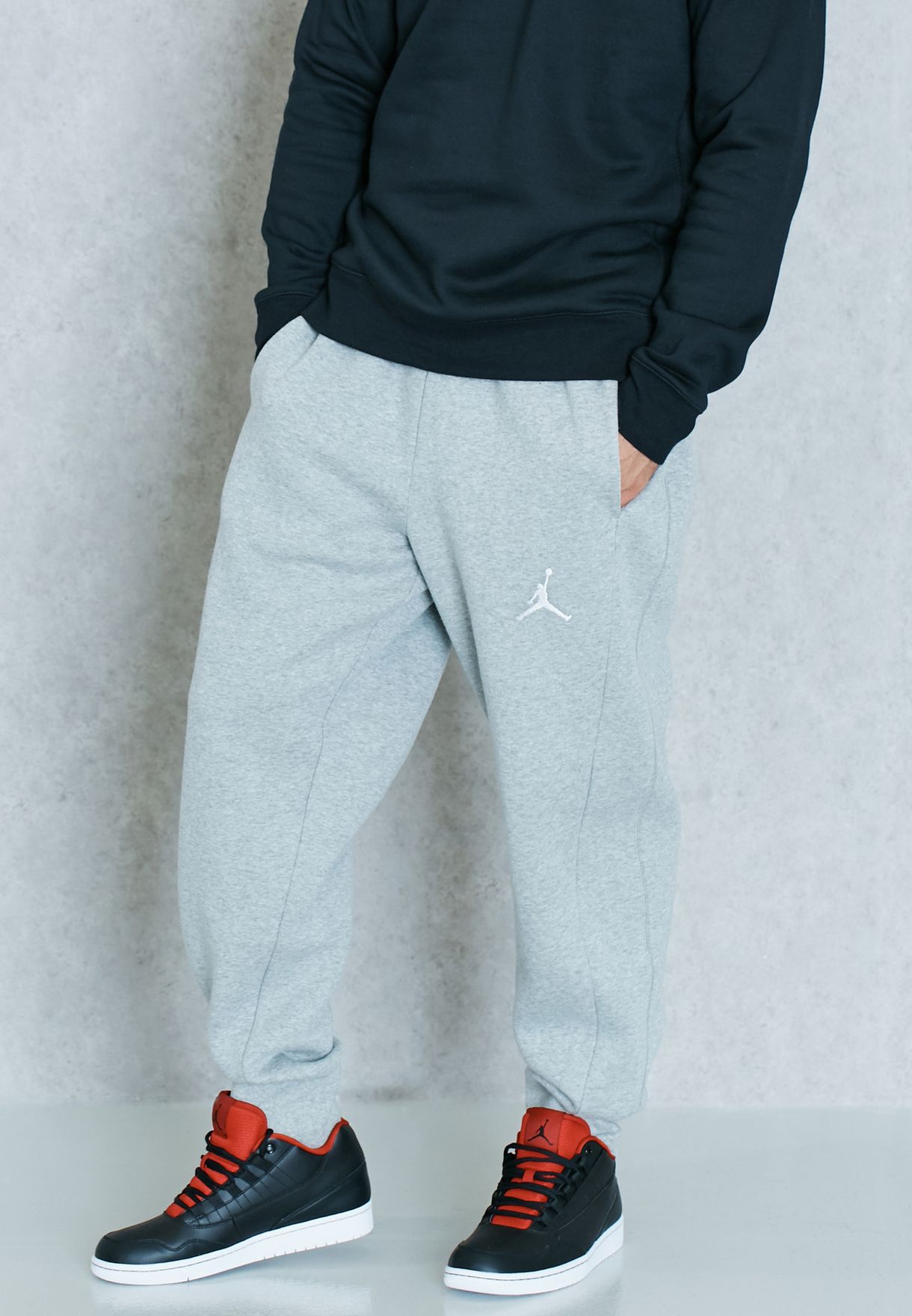 Buy Nike grey Jordan Cuffed Sweatpants 