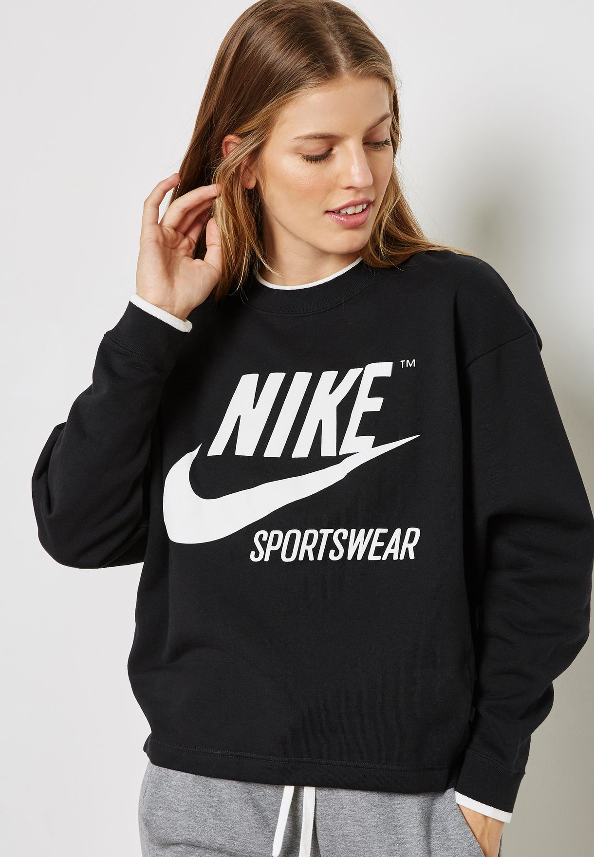 Buy Nike black Archive Sweatshirt for 
