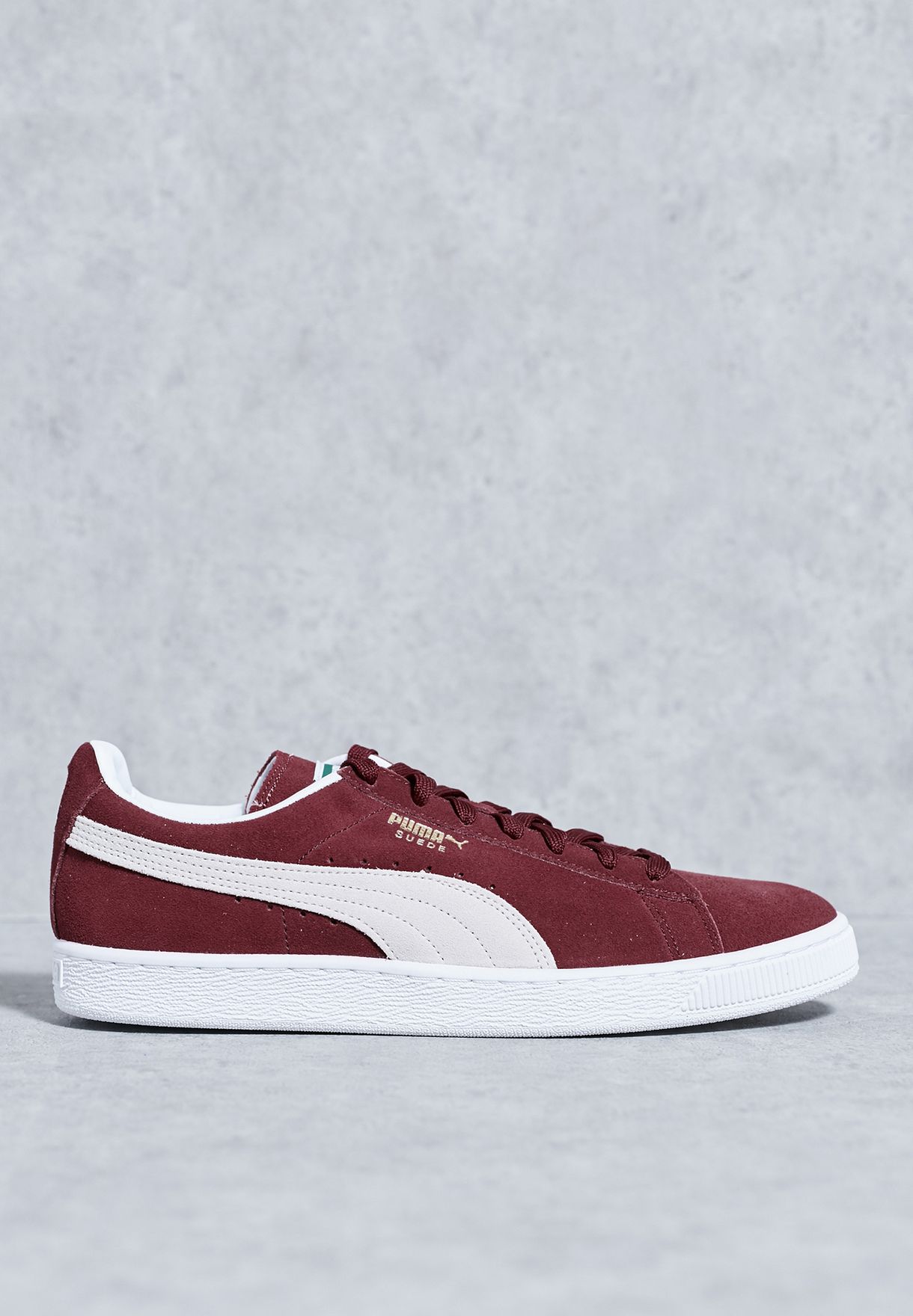 Buy Puma Red Suede Classic for Men in 