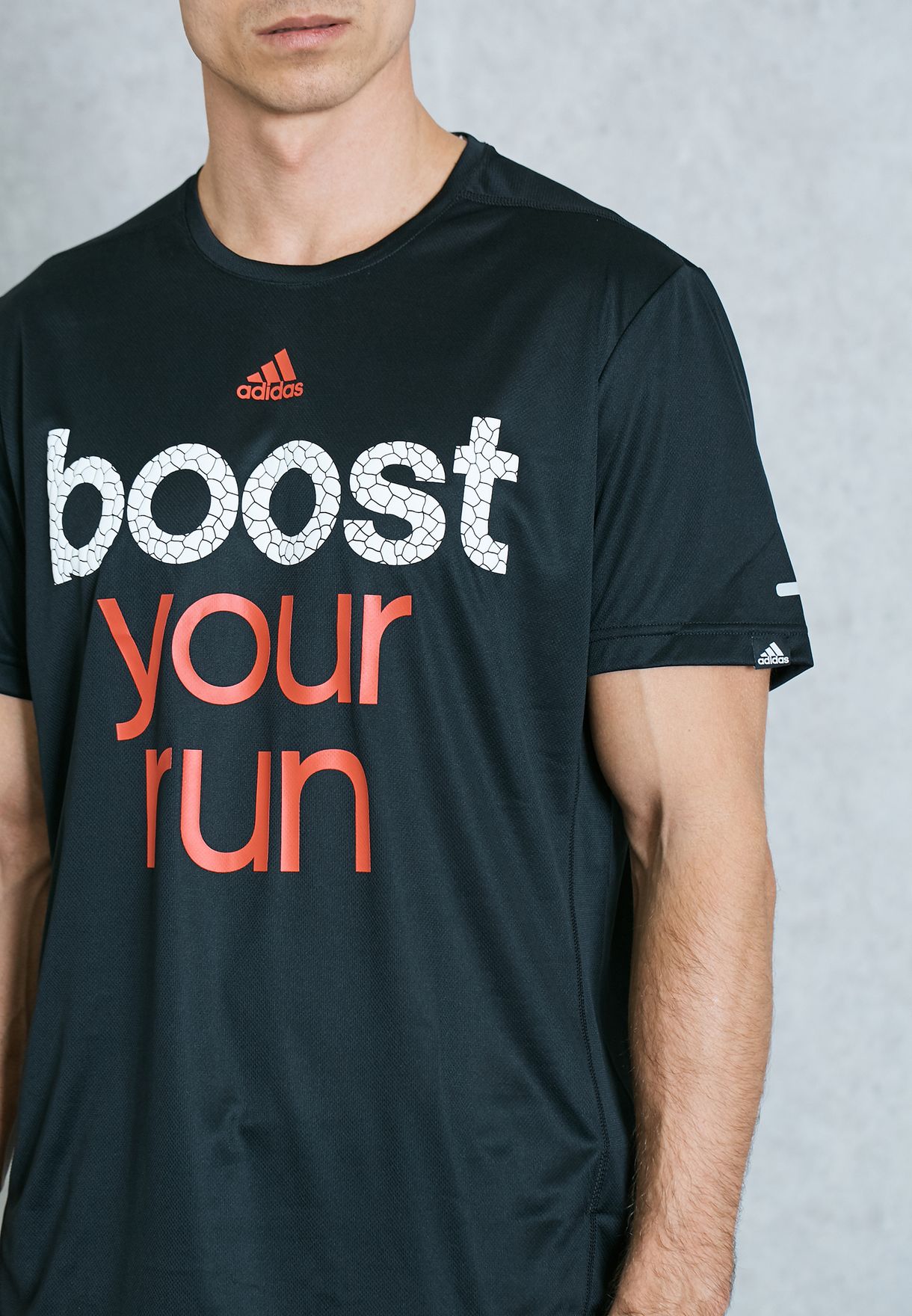 adidas boost your run t shirt