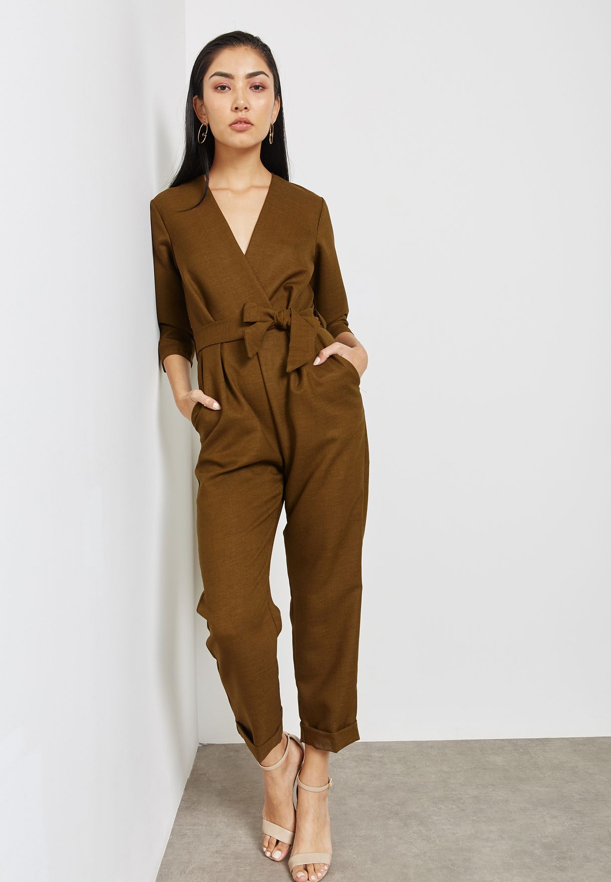 closet green jumpsuit