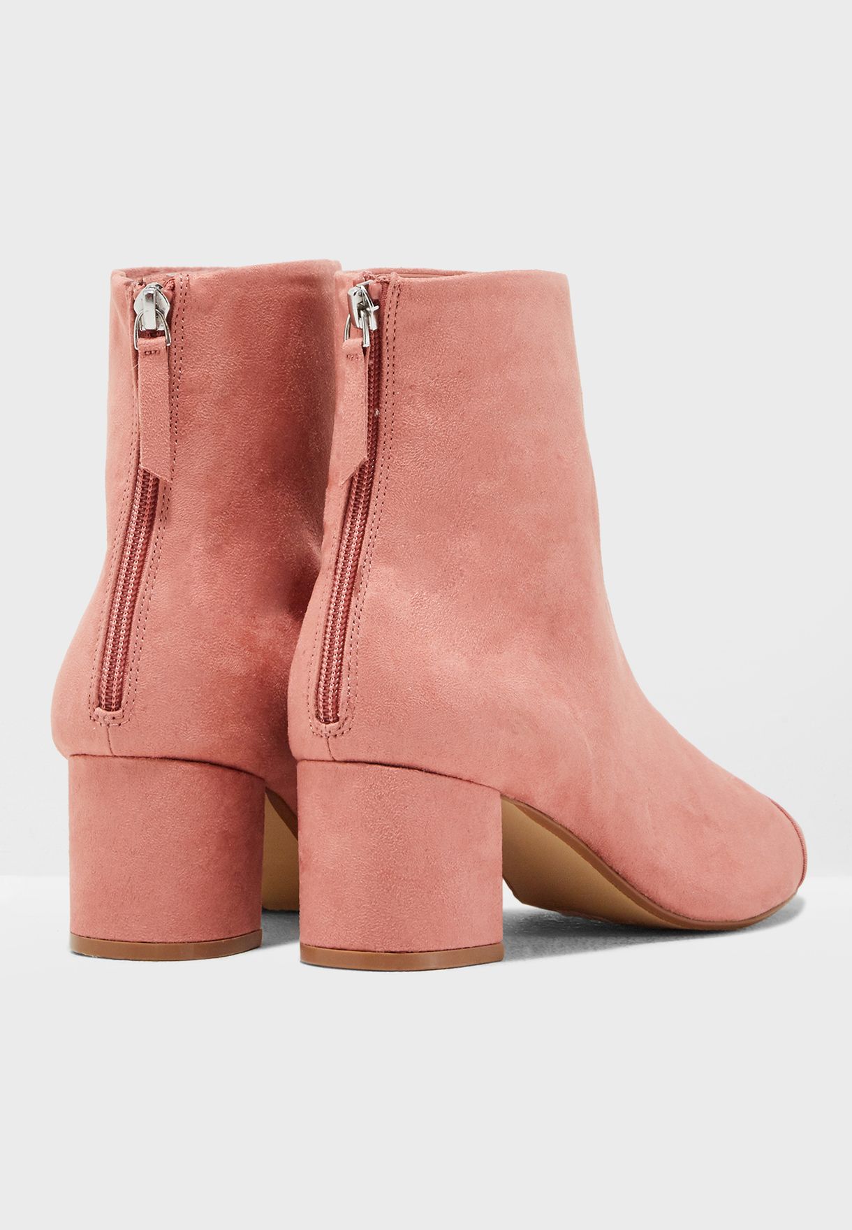 Buy Topshop pink Bambi Toe Cap Boot for 