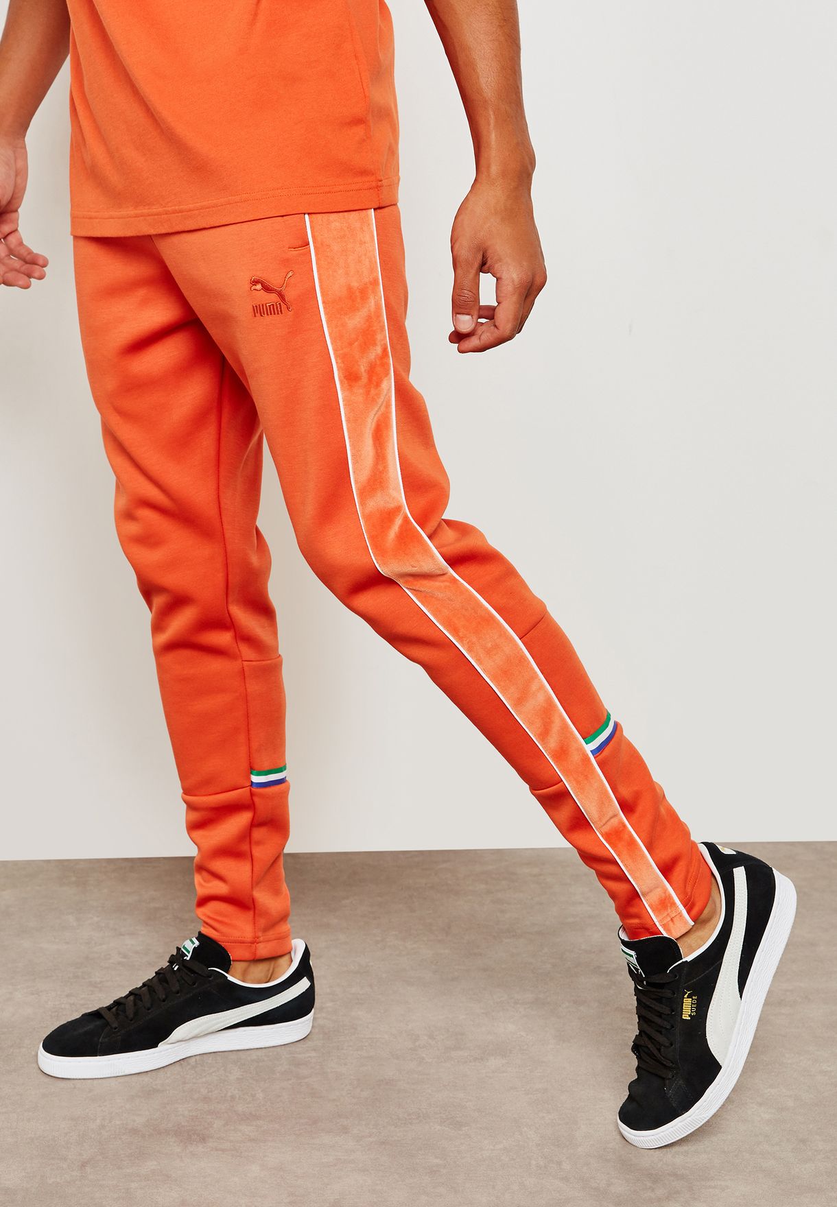 Buy PUMA orange Big Sean Sweatpants for 