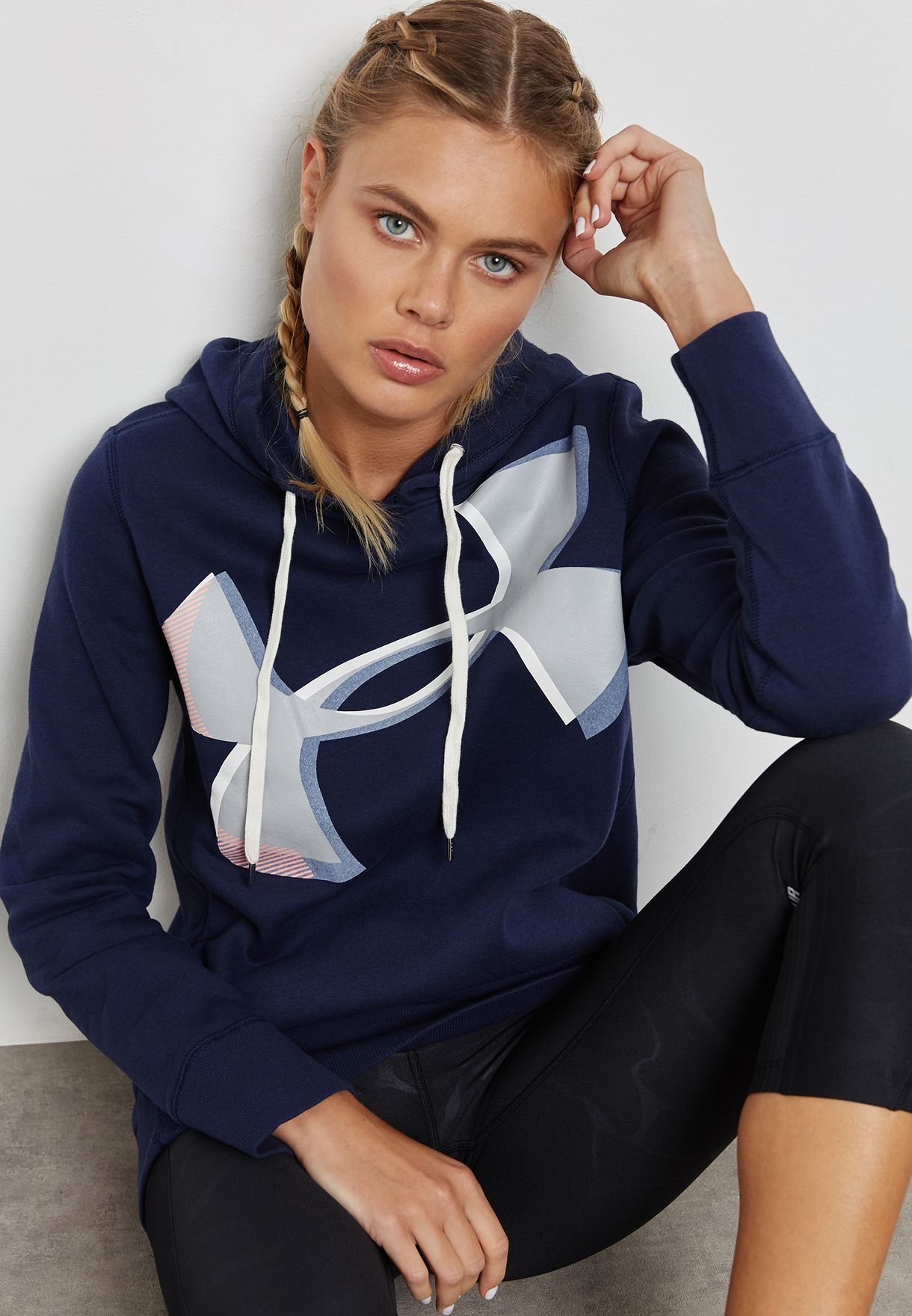 under armour hoodie fashion navy