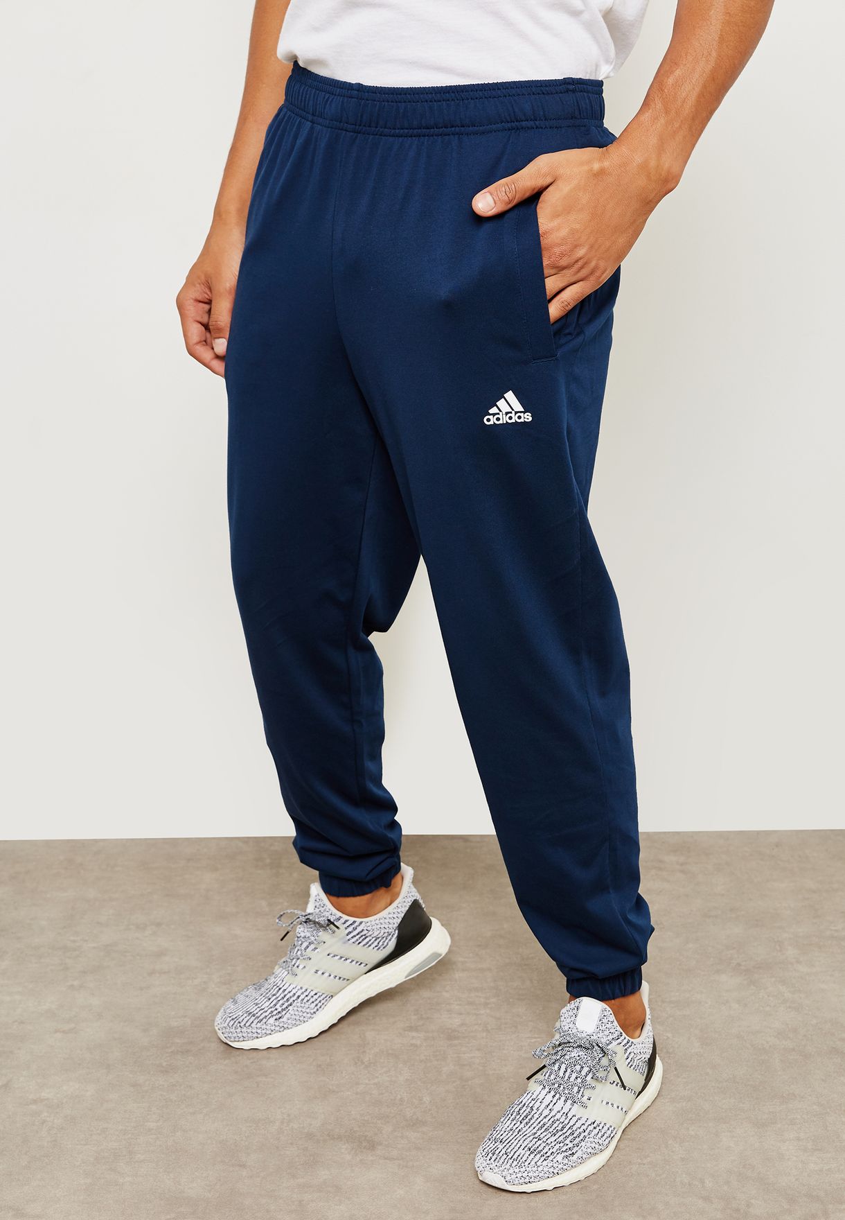 Buy adidas navy Essential Sweatpants for Men in MENA, Worldwide | BK7407