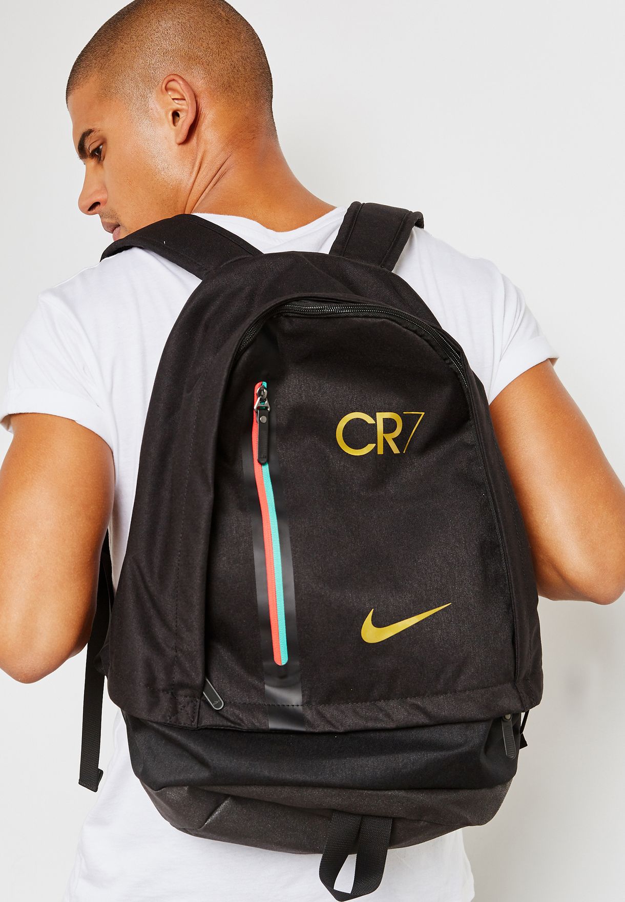 Buy Nike black CR7 Cheyenne Backpack 